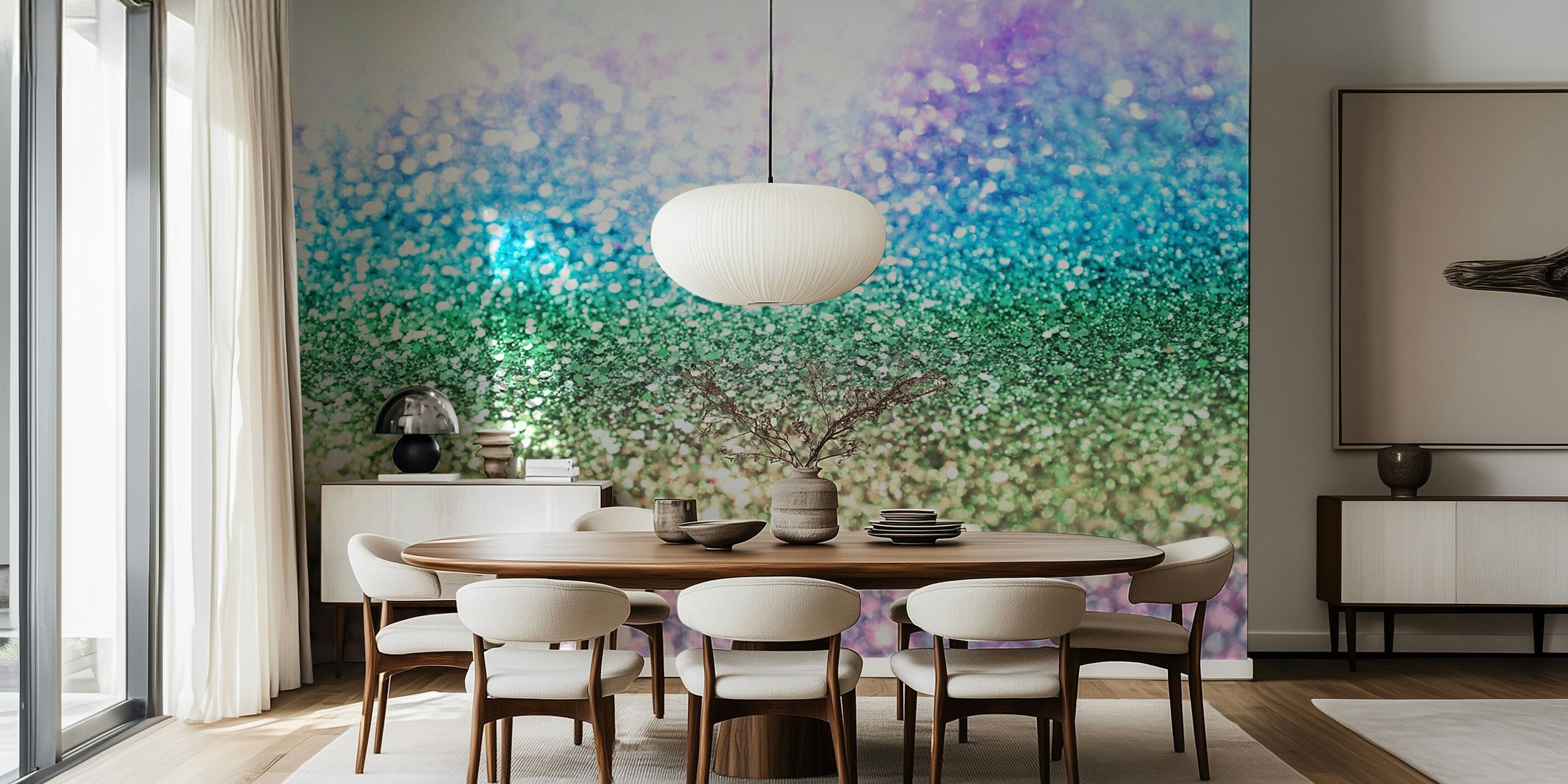 Rainbow pastel glitter sparkle wallpaper