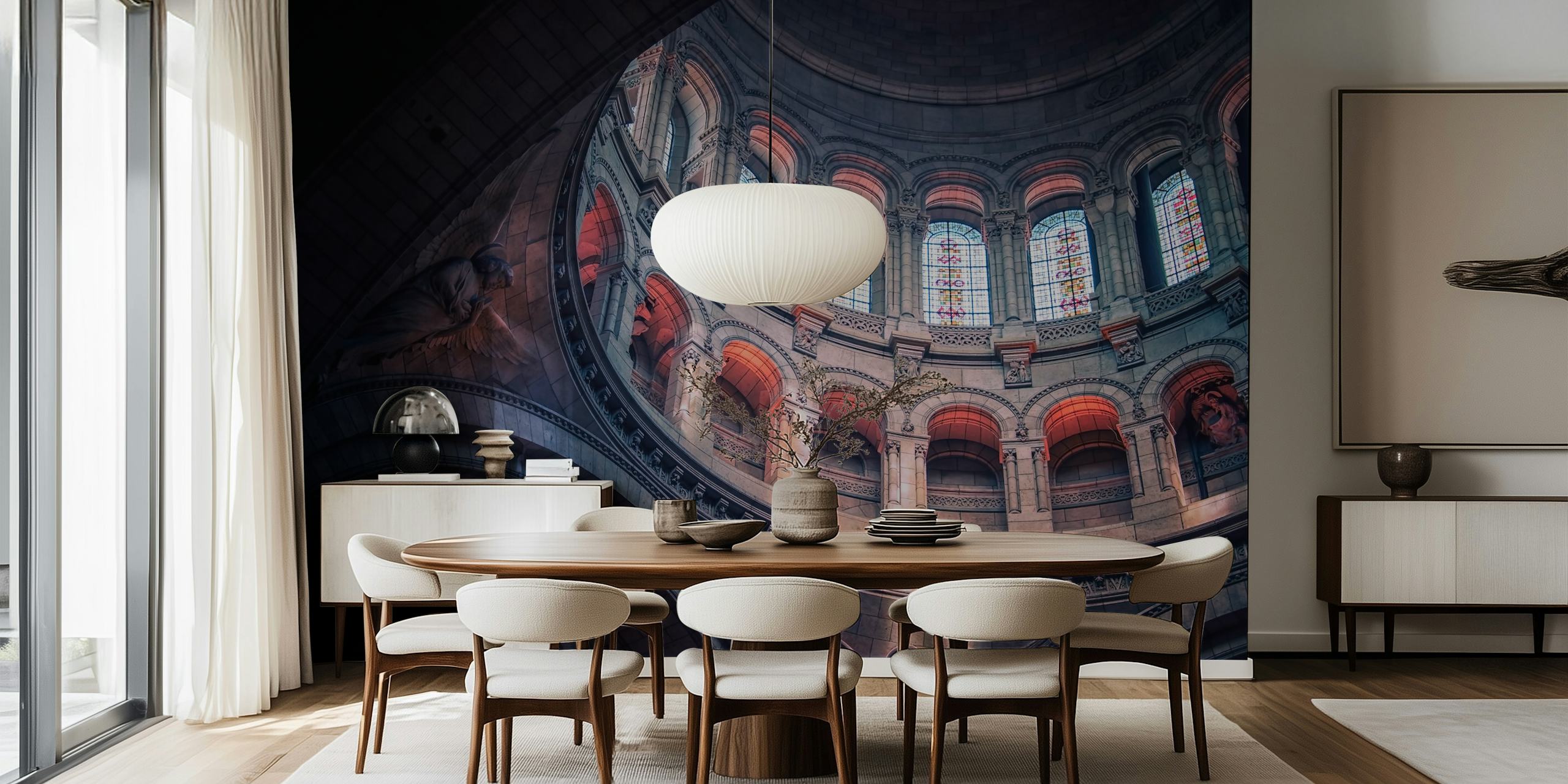 The Dome tapet vist i et rom