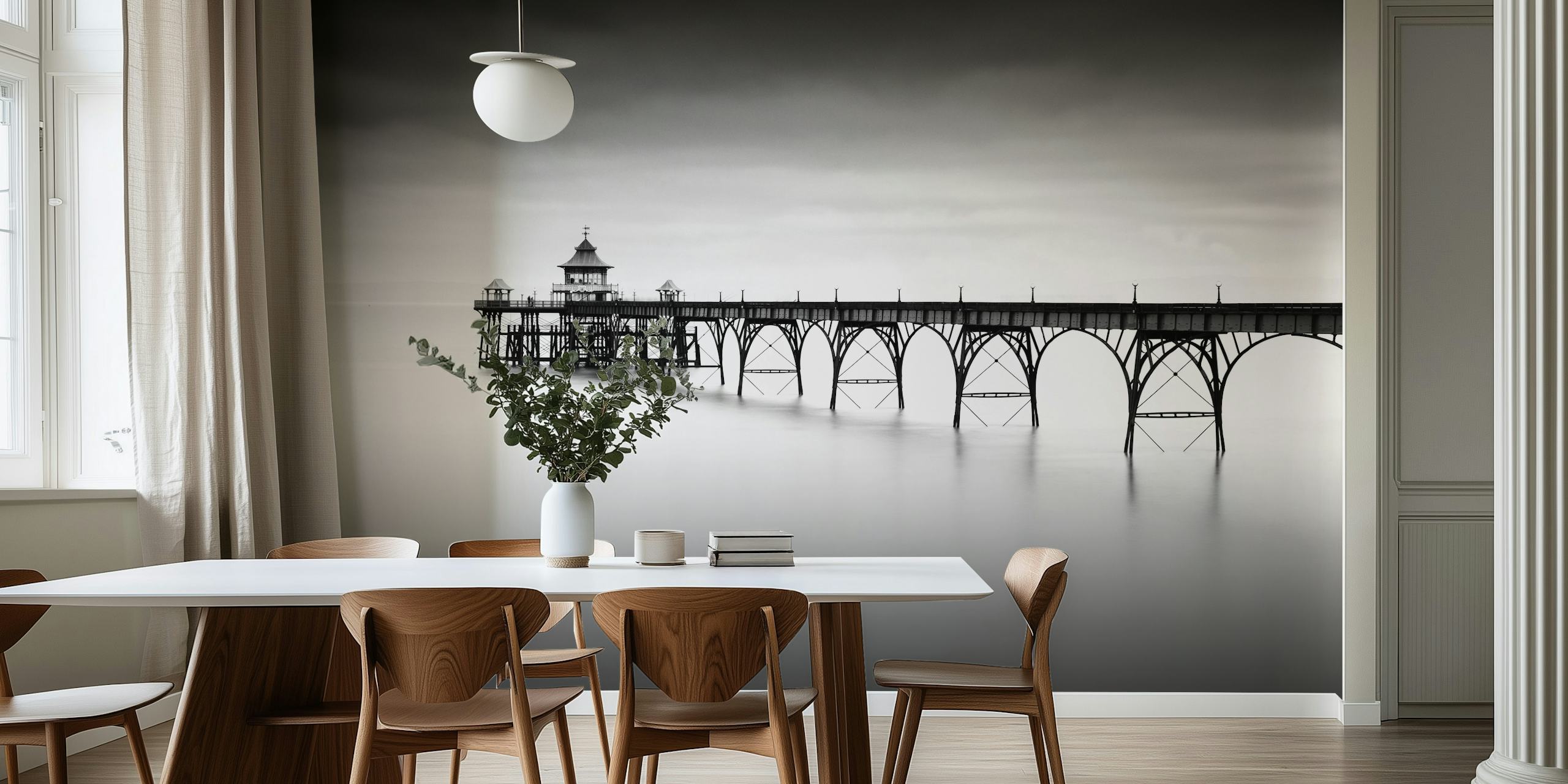 Mural Wallpaper showcasing unique Liminal Land design