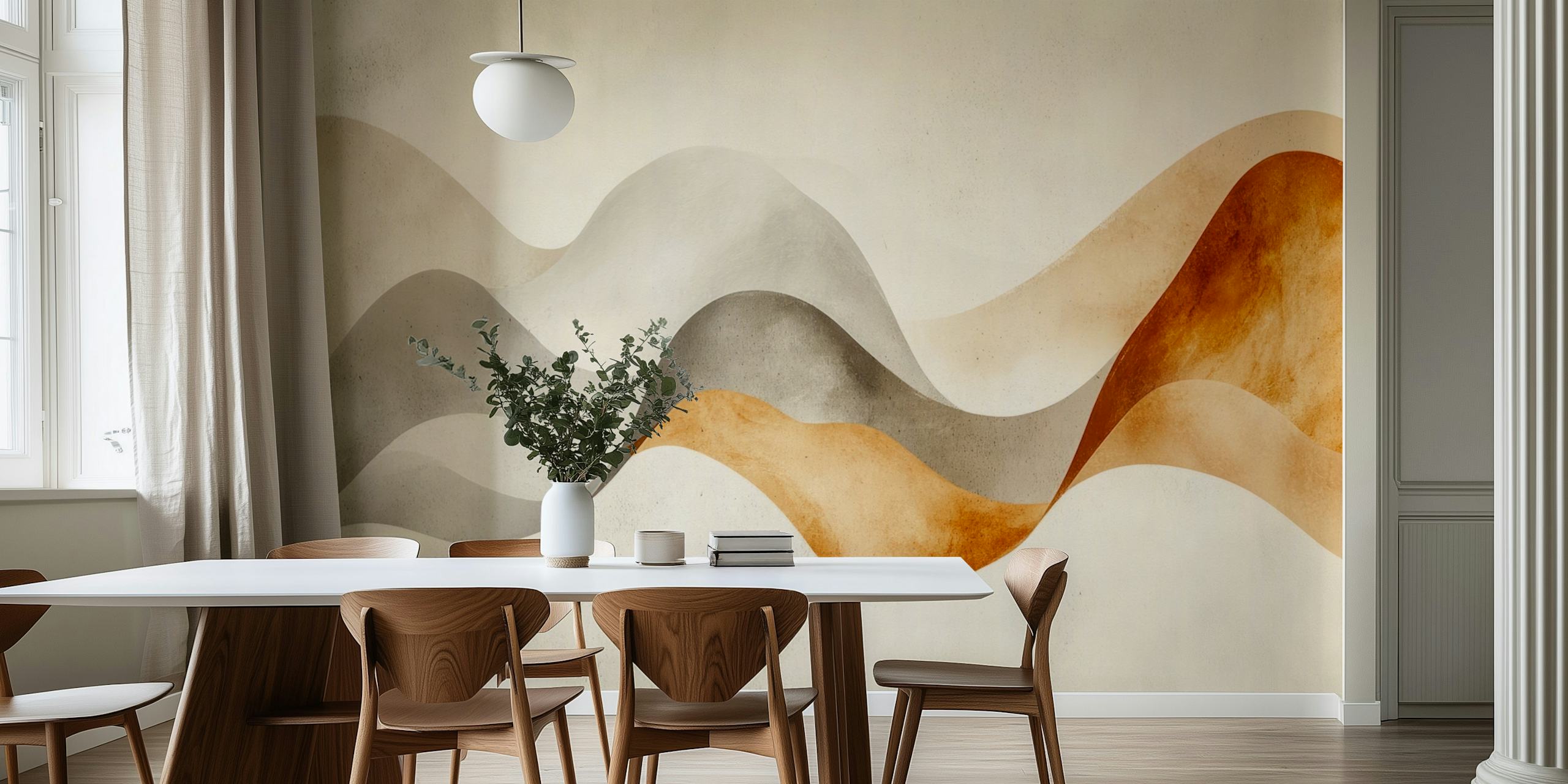 Tapeta Abstract Sand Dunes u sobi