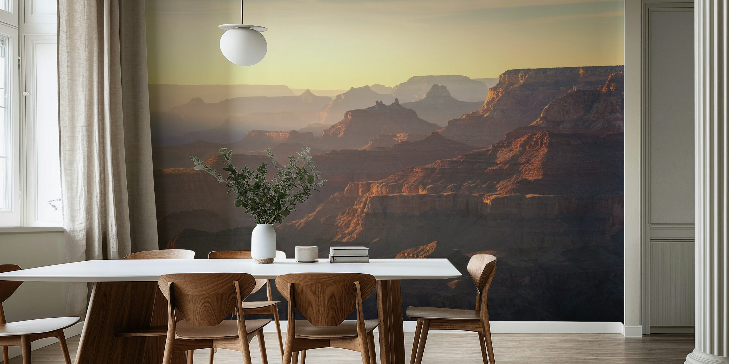 Ethereal Grand Canyon Sunset View huoneessa