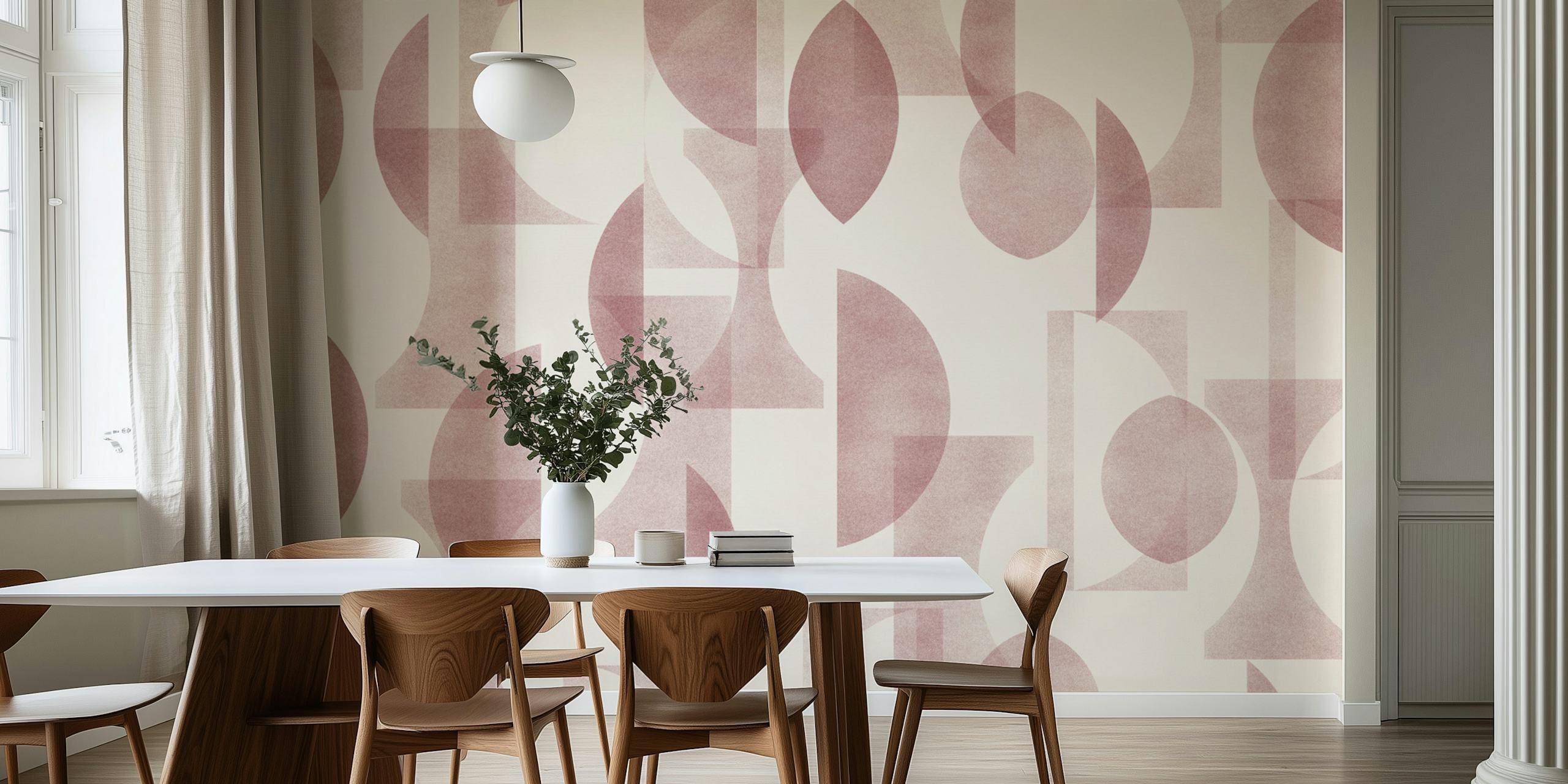 Papier peint Geometrica Winery dans une pièce