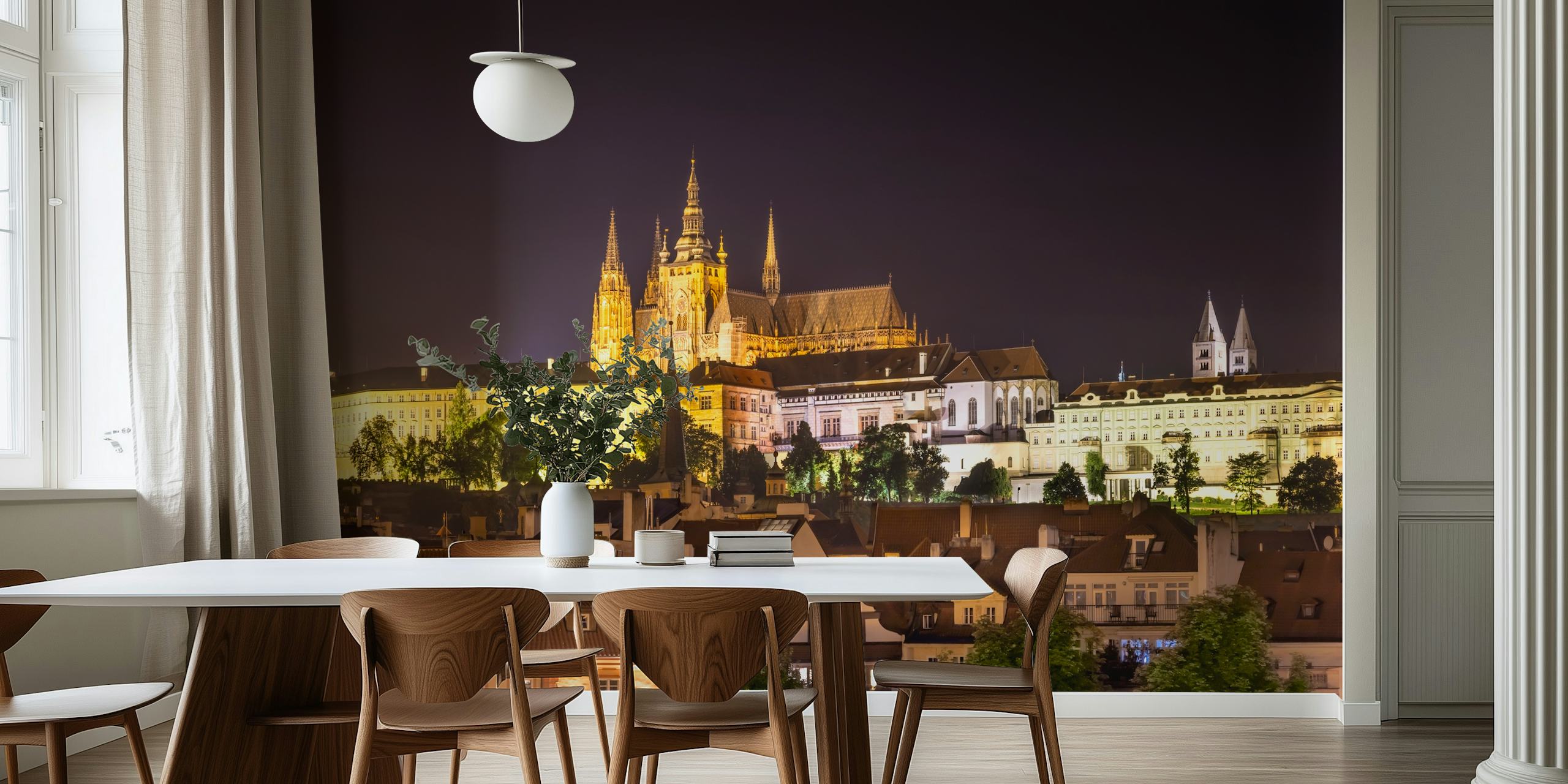 Prague Castle and St Vitus Cathedral wallpaper