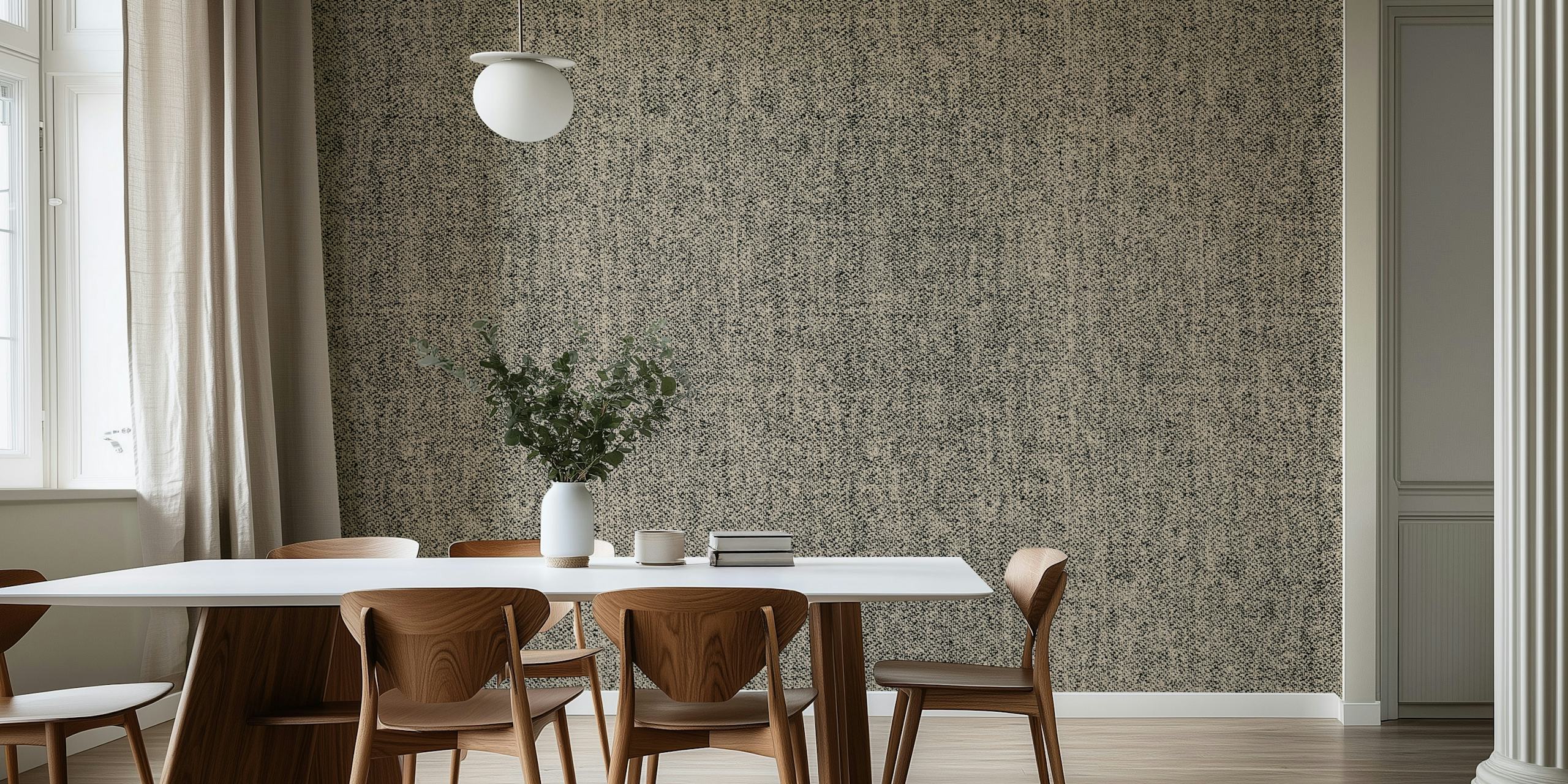 Beige Textile papel de parede em um ambiente
