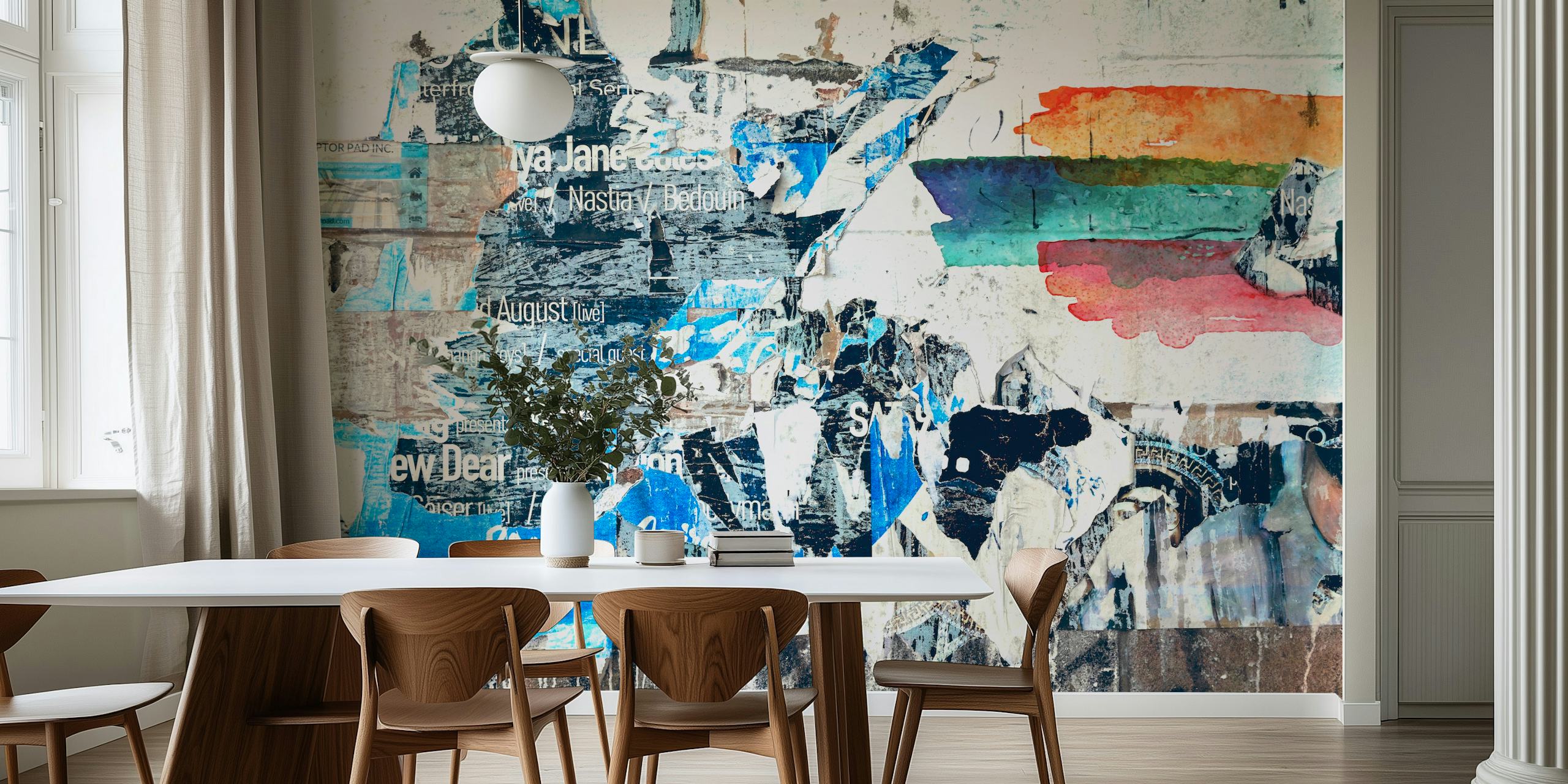 Brooklyn Blight wallpaper in a room