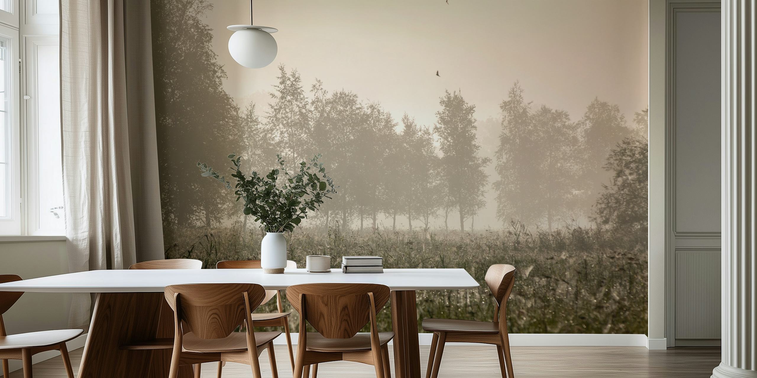 Papel de parede Morning Dew 2 em um ambiente natural