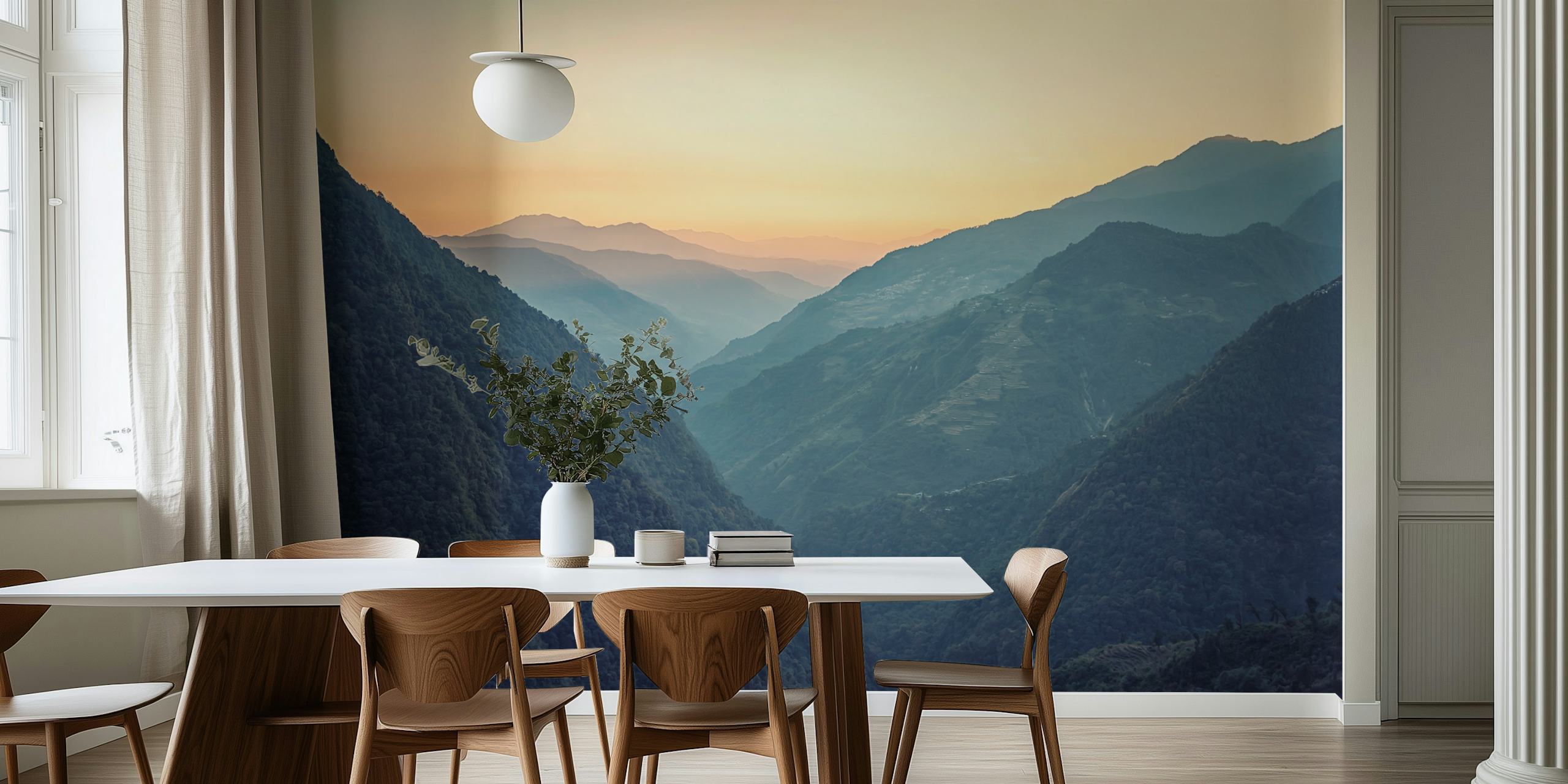 Tapeta Himalayan Valley u sobi
