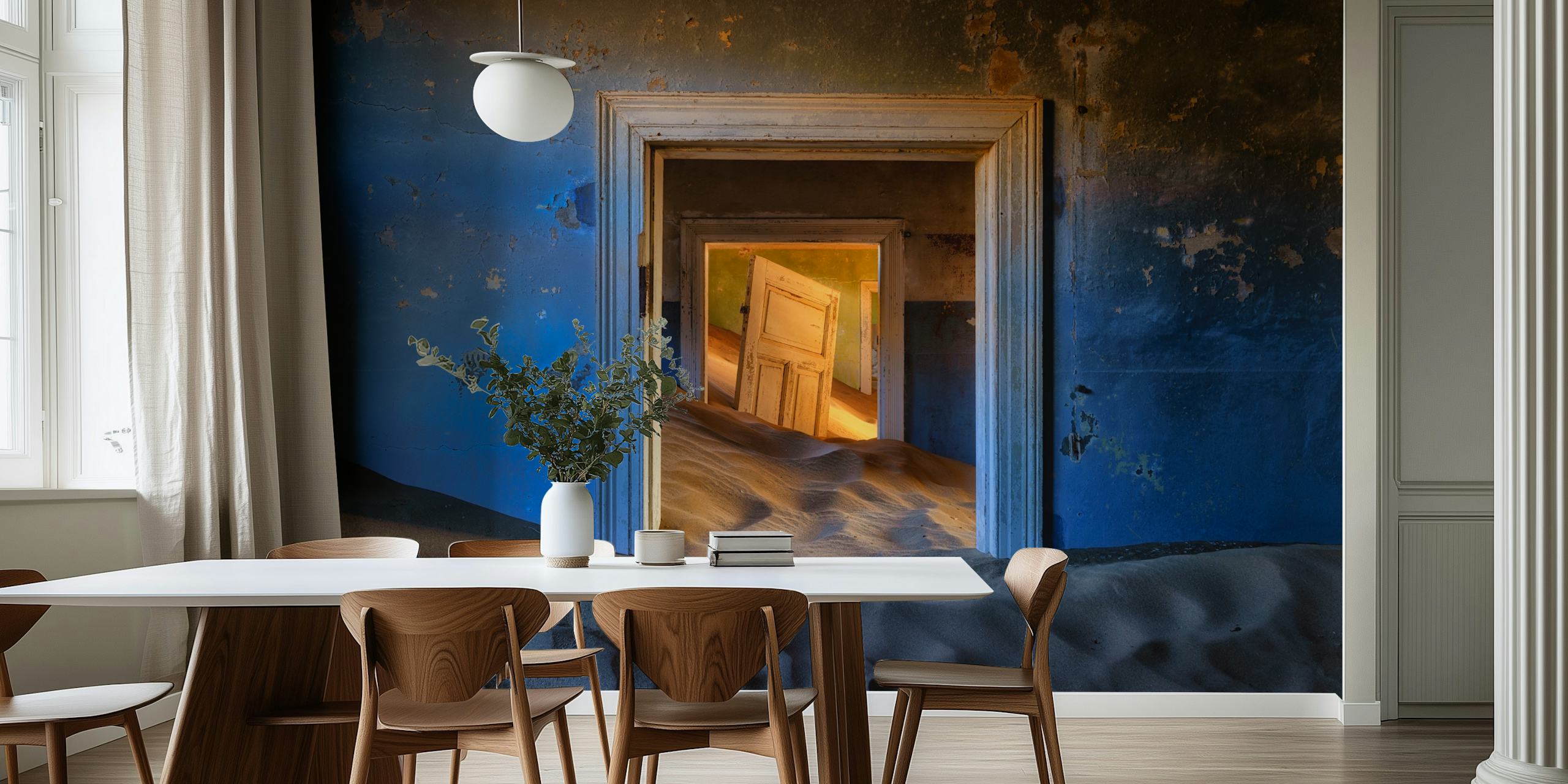 Tapeta Kolmannskuppe prikazana u sobi