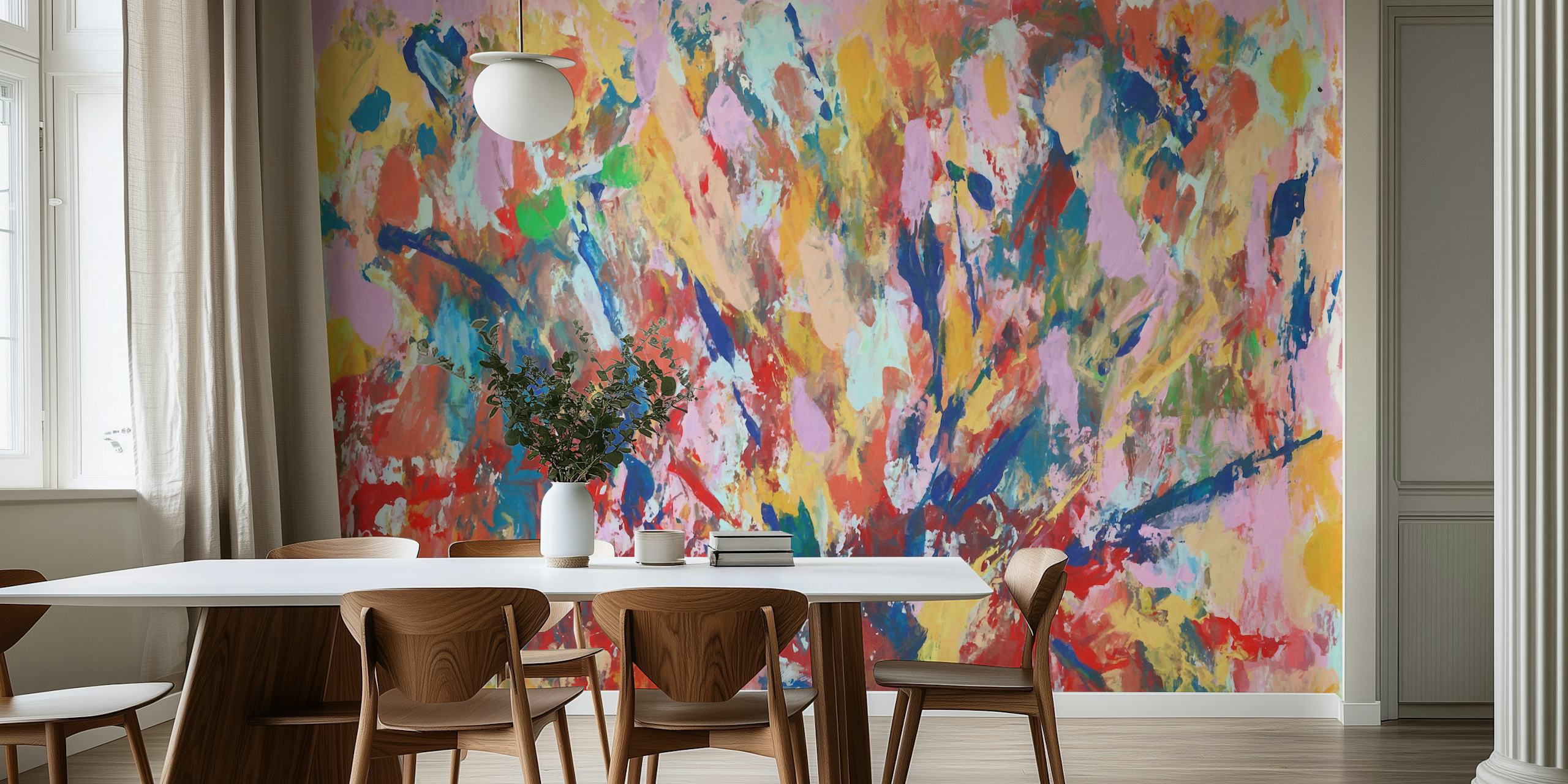 Color Explosion tapeta w pokoju