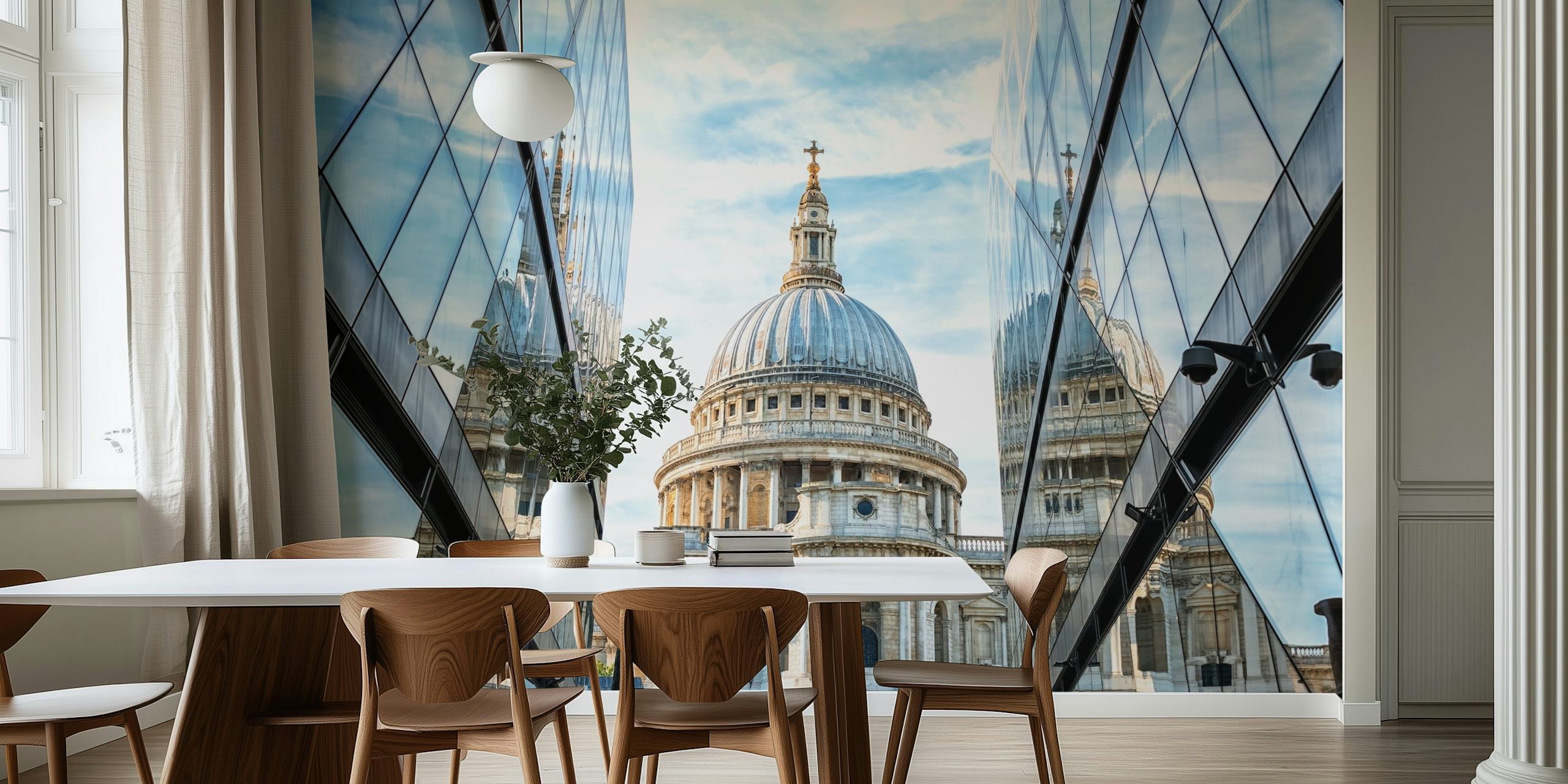 St Paul Cathedral Tapete in einem Raum
