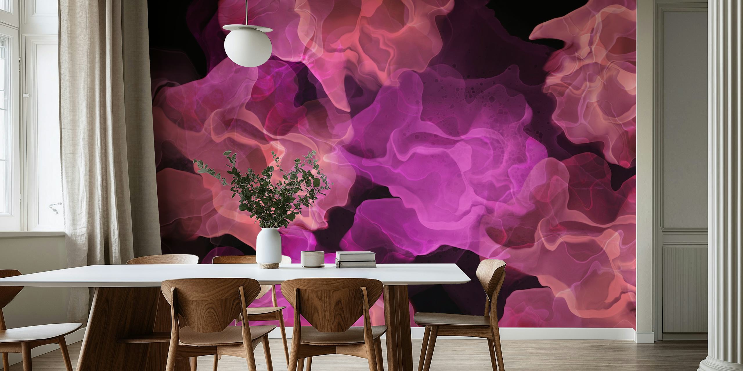 Magic Alcohol Ink 4 tapeta v místnosti