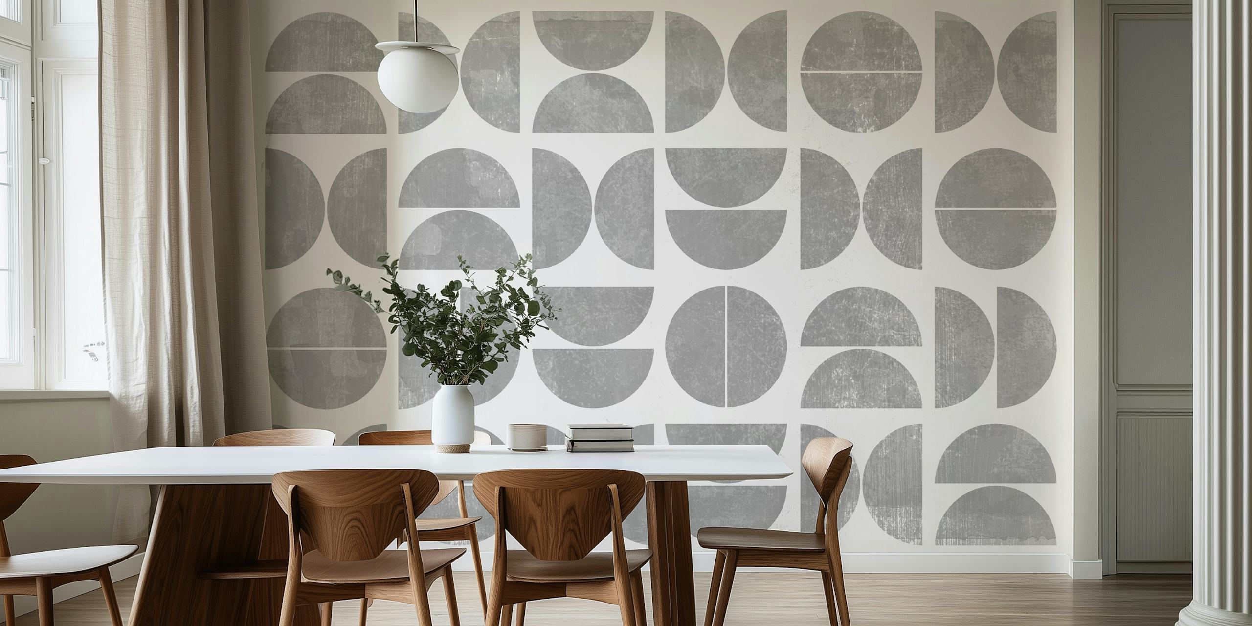 Design tapety Modern Greys Mid-Century Contemporary