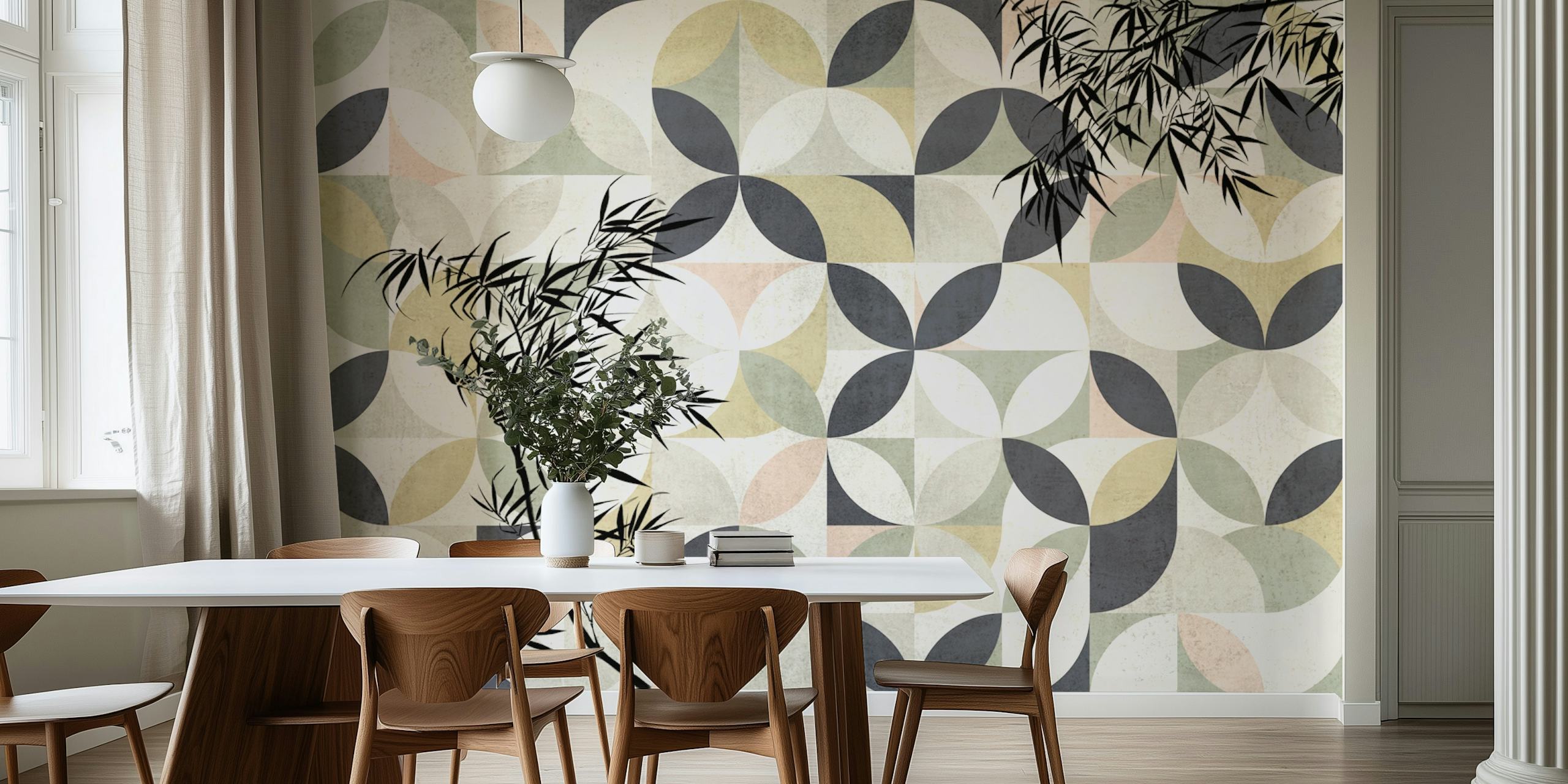 Modern Bauhaus s designem bambusu