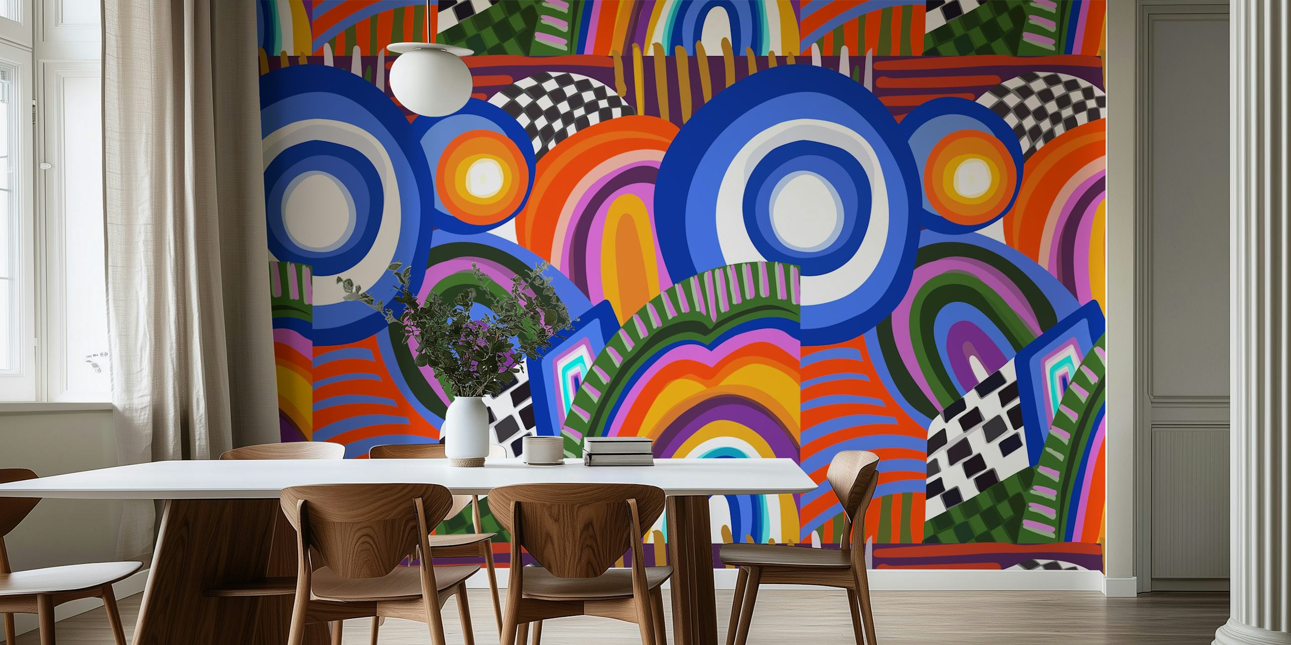 San Francisco in Berlin wallpaper design