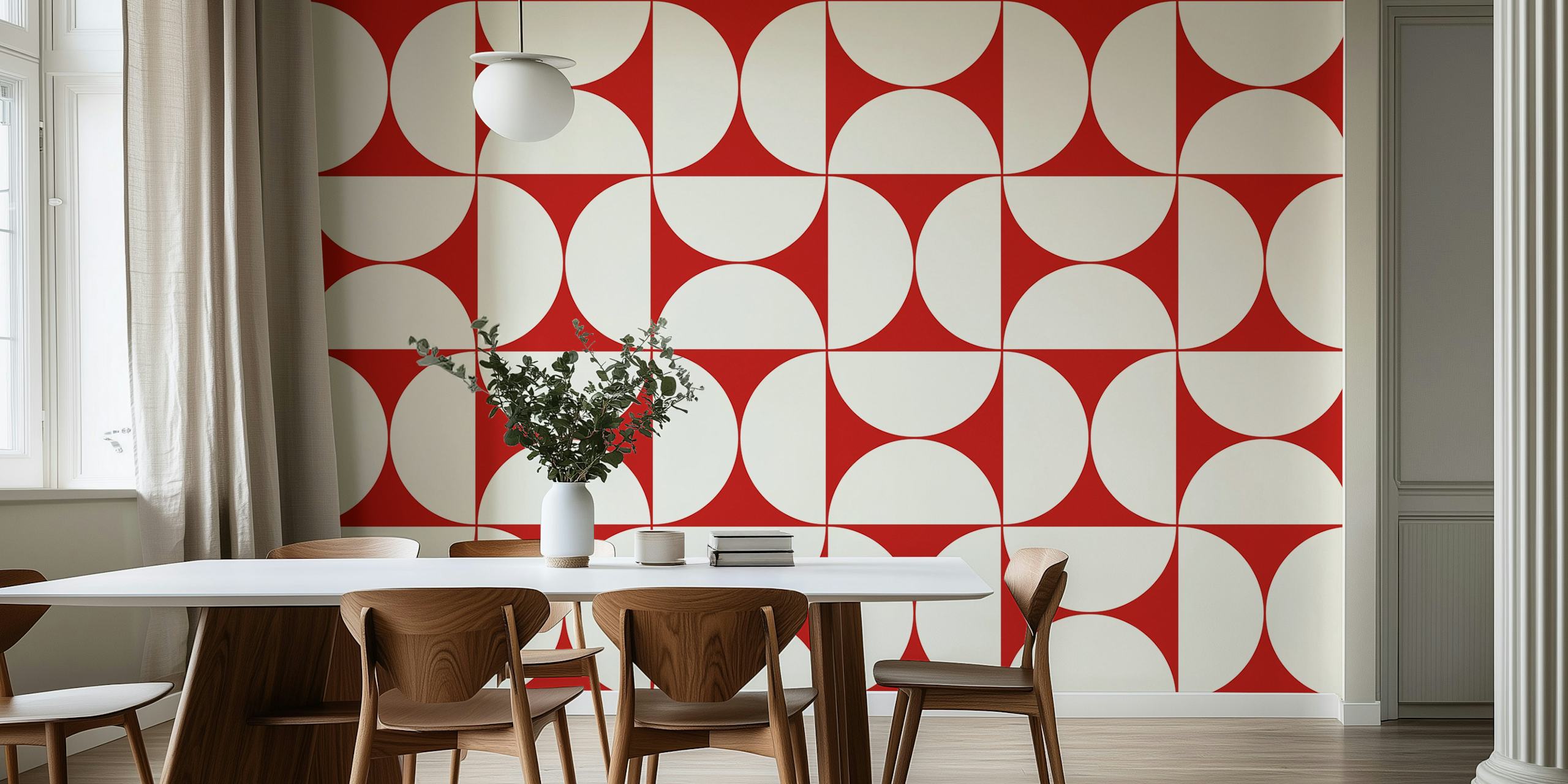 Mid-Century Modern Pattern No19 tapetdesign