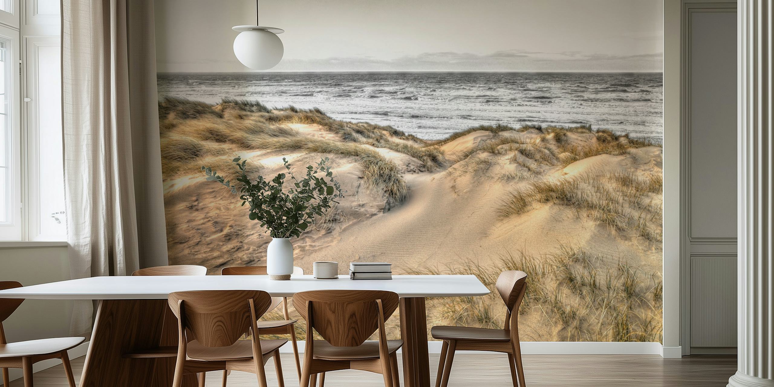 Tapeta Soothing Seaside u sobi