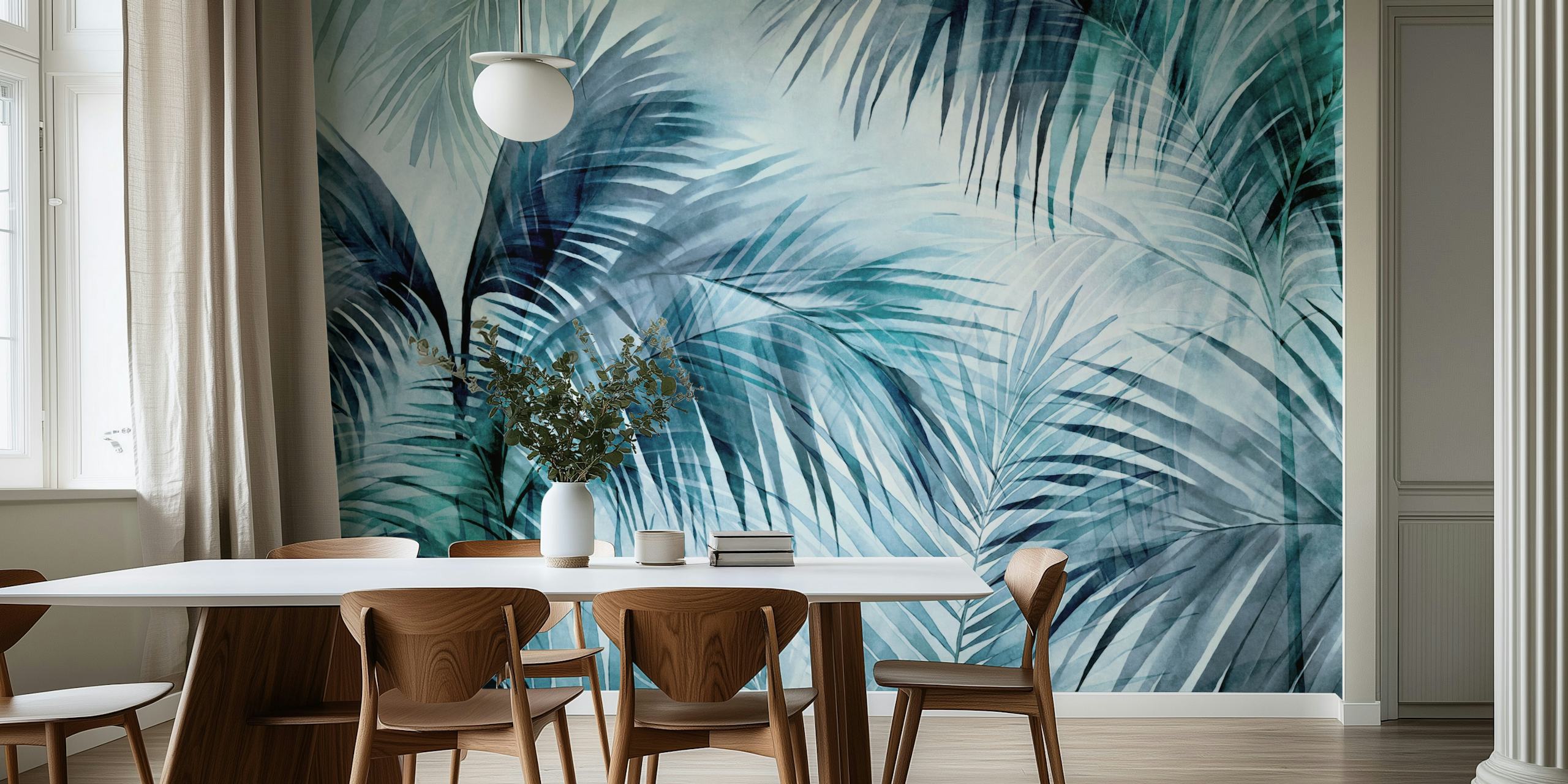 Blue Hour Tropical Retreat Palm Džungle