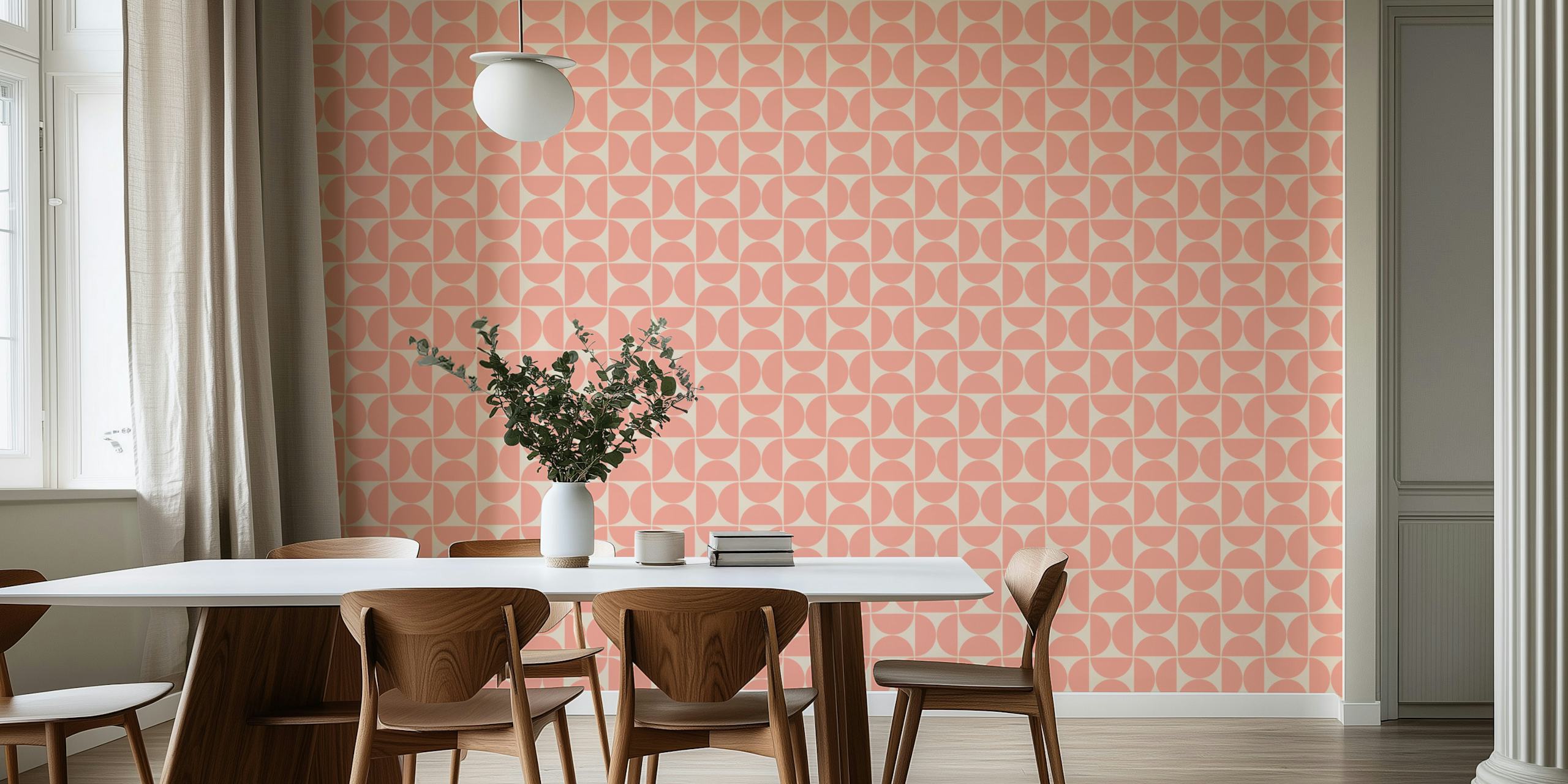 Mid-Century Modern wallpaper design