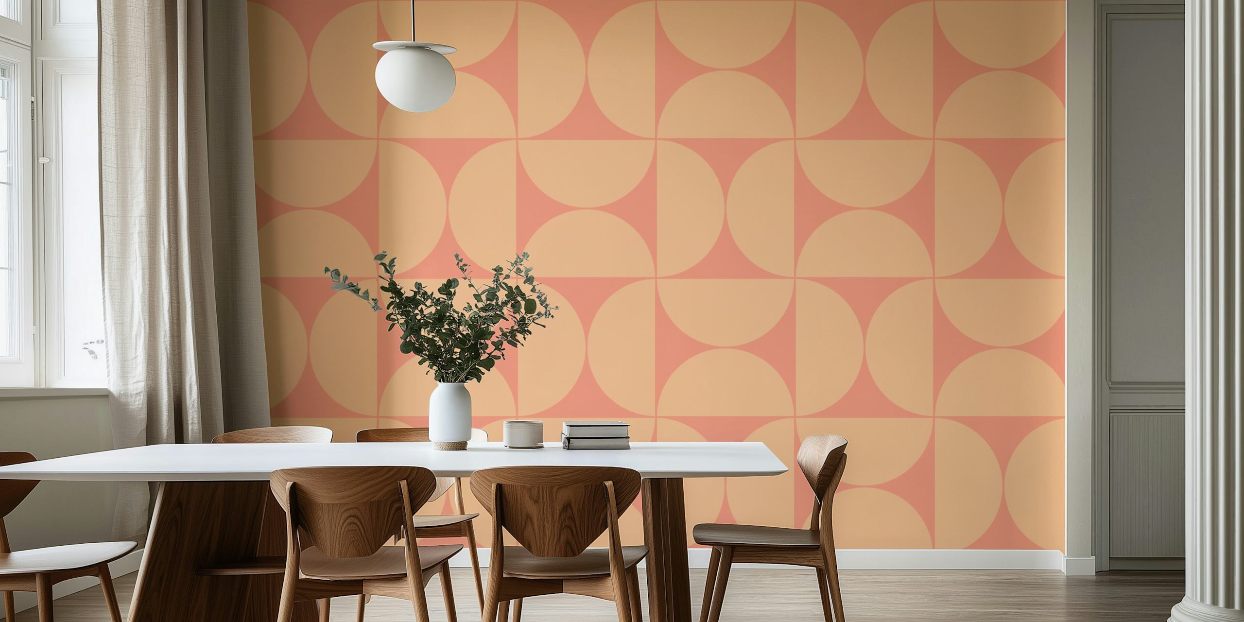 Mid-Century Modern Pattern No53 tapetdesign