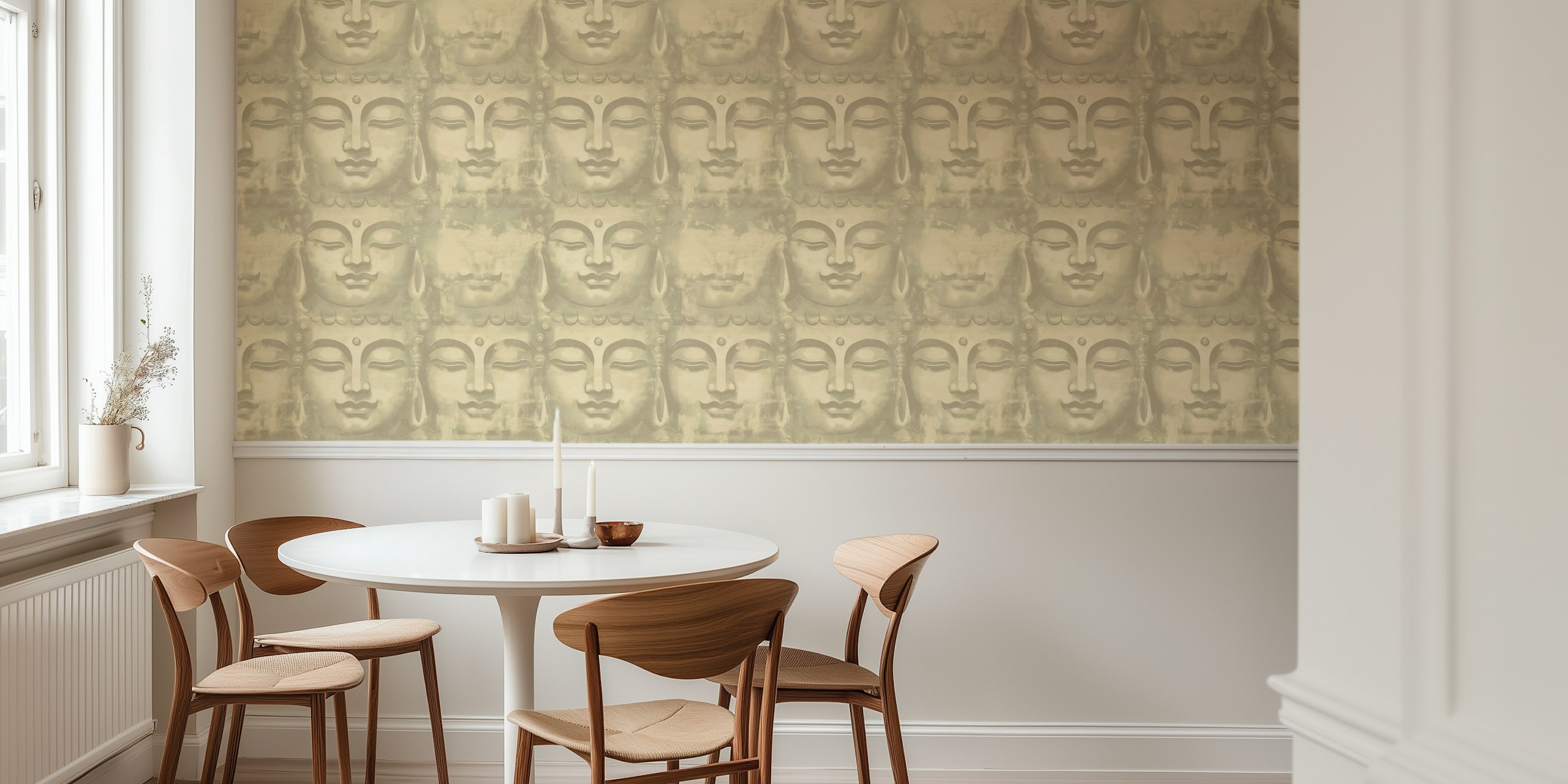 Zen Buddha Bliss Small Sand wallpaper design
