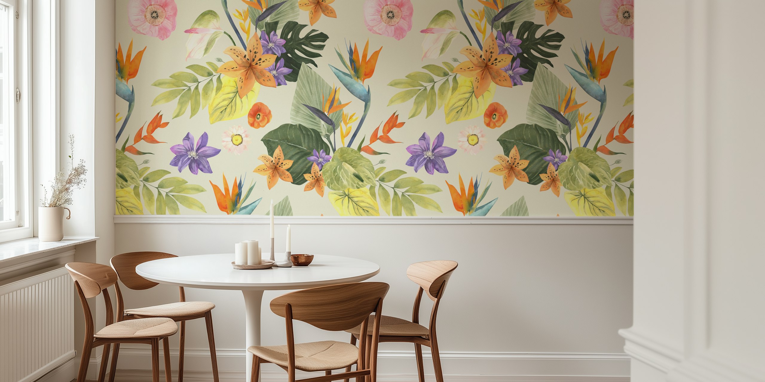Tropical Garden avec Lush Florals