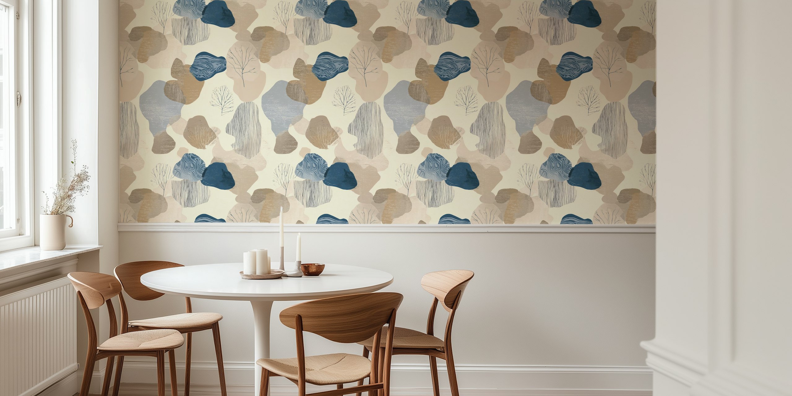 Natural Elements Harmony tapet i ett rum