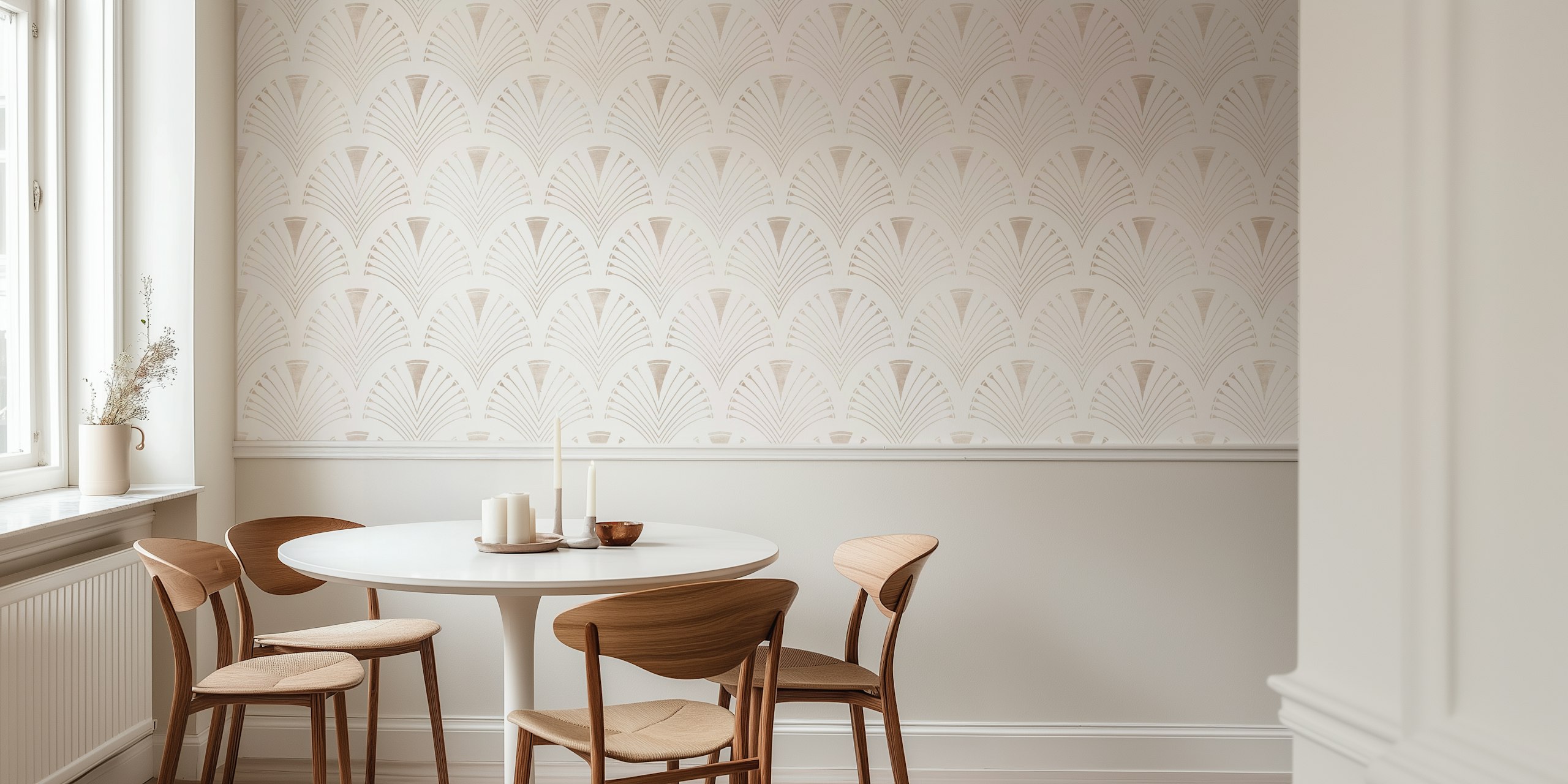 GlamourGrove Gaze wallpaper in a room