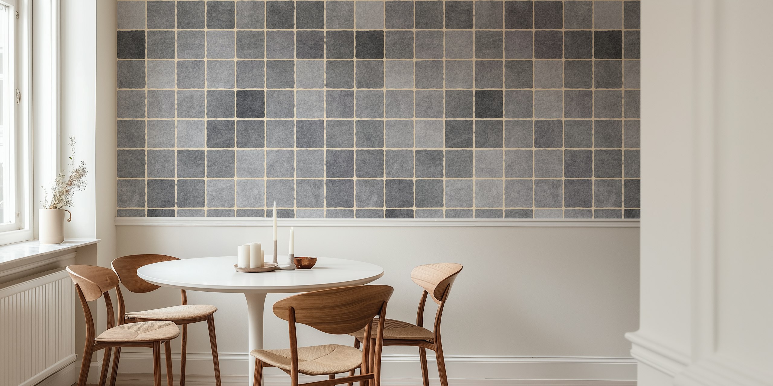 Mosaic - 001 - Moon Dust Wallpaper In A Room