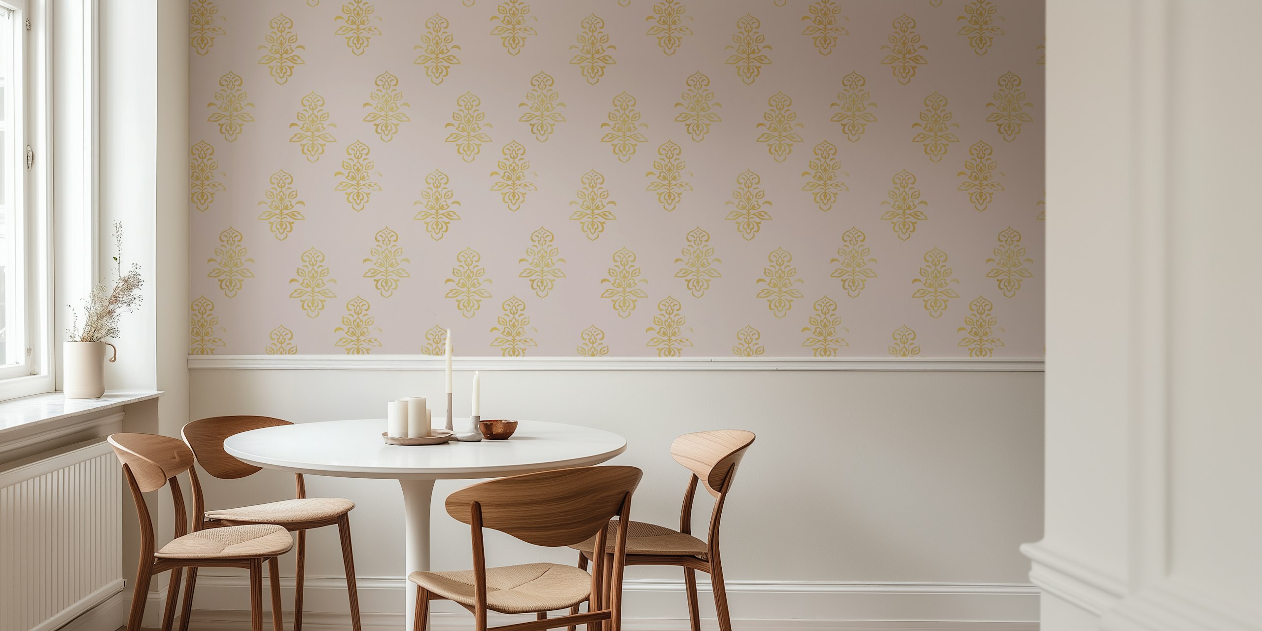 papier peint Vintage Boho Reverie dans une pièce