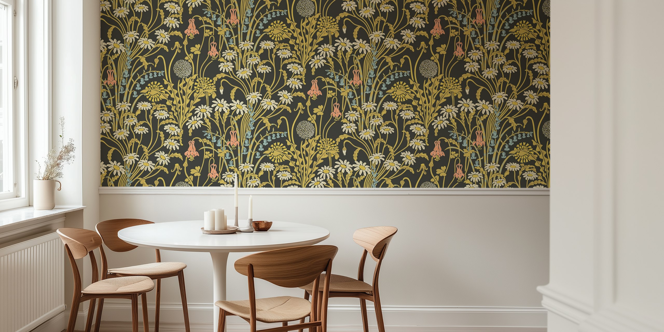 Victorian Meadow 2 wallpaper v pokoji