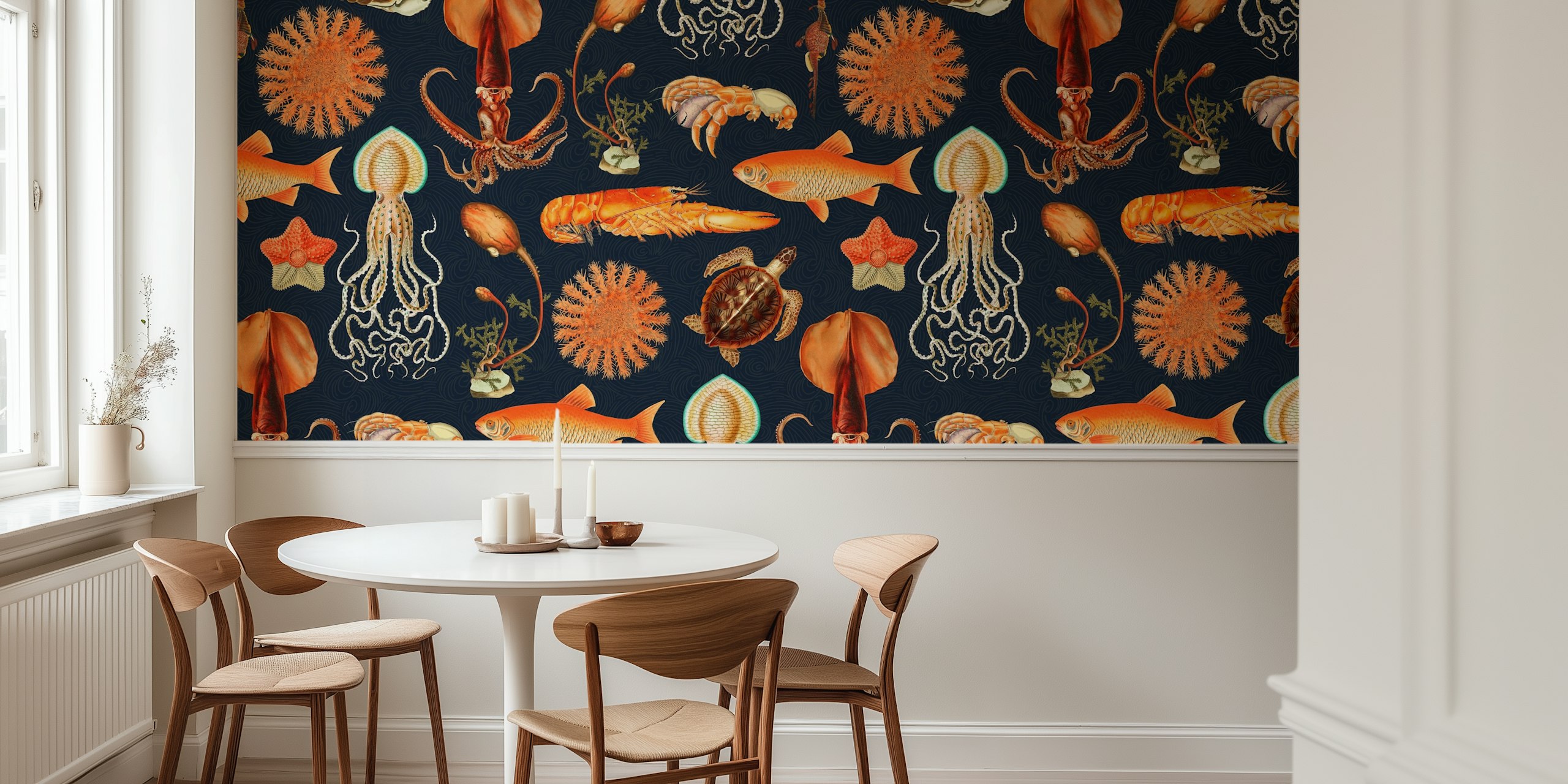 Oceania Marine Life Majesty design de papier peint