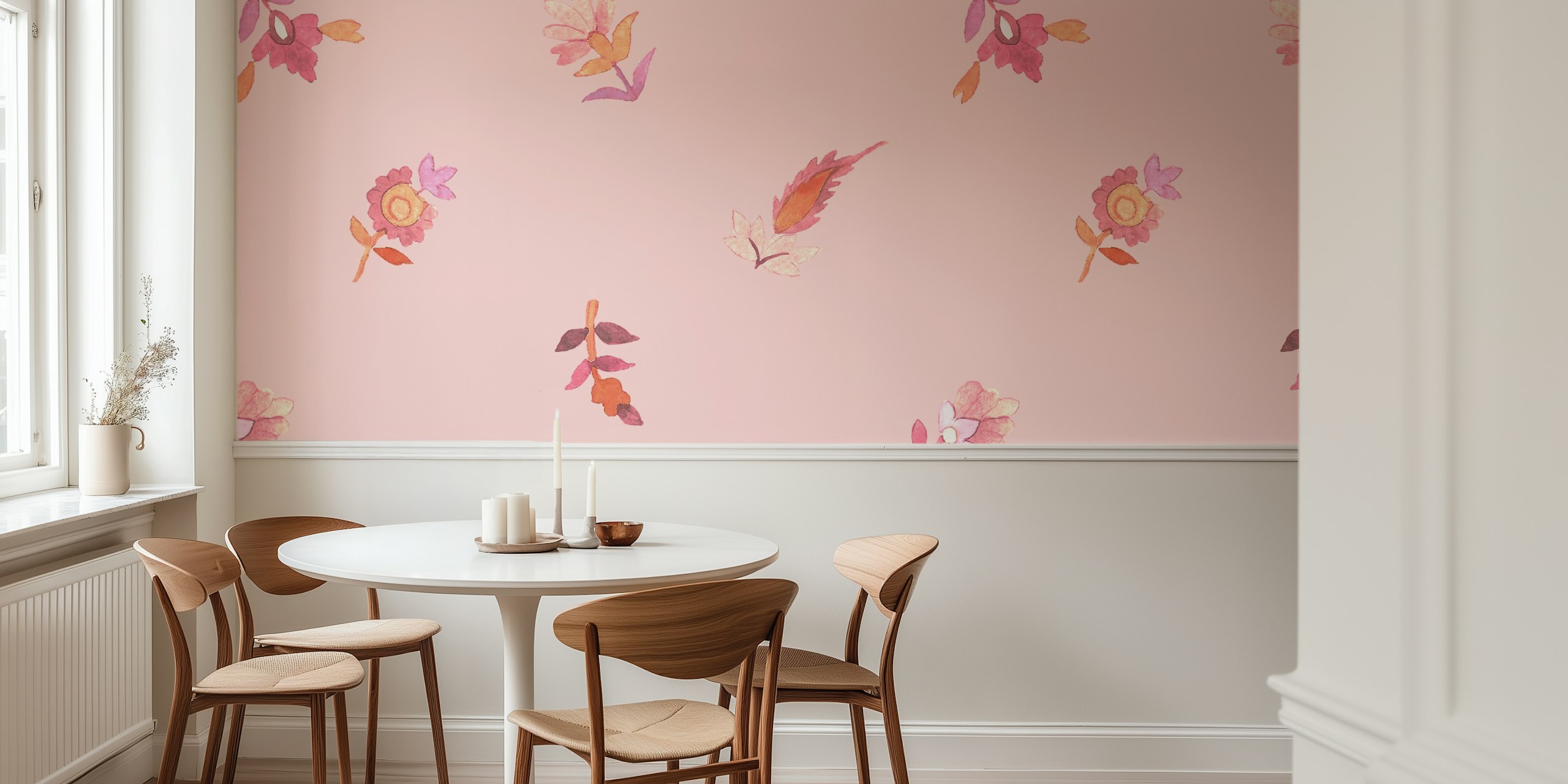 Eternal Paisley wallpaper in a room