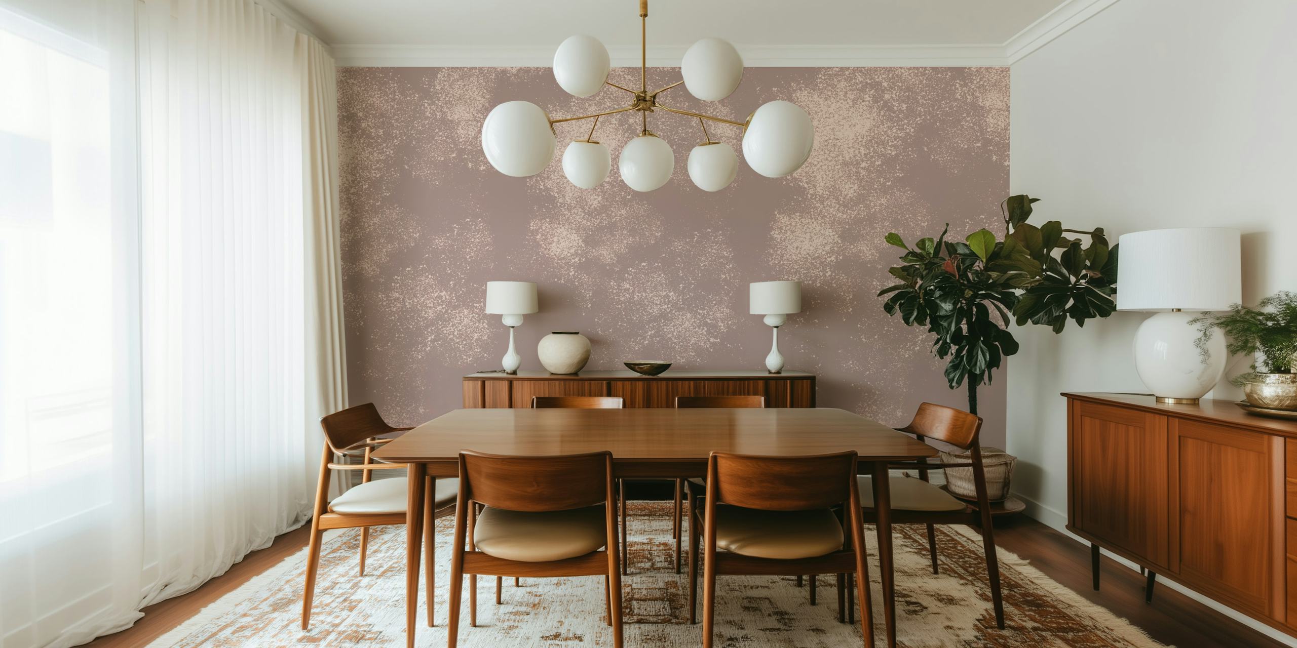 Blush pink textured wallpaper with soft patterns