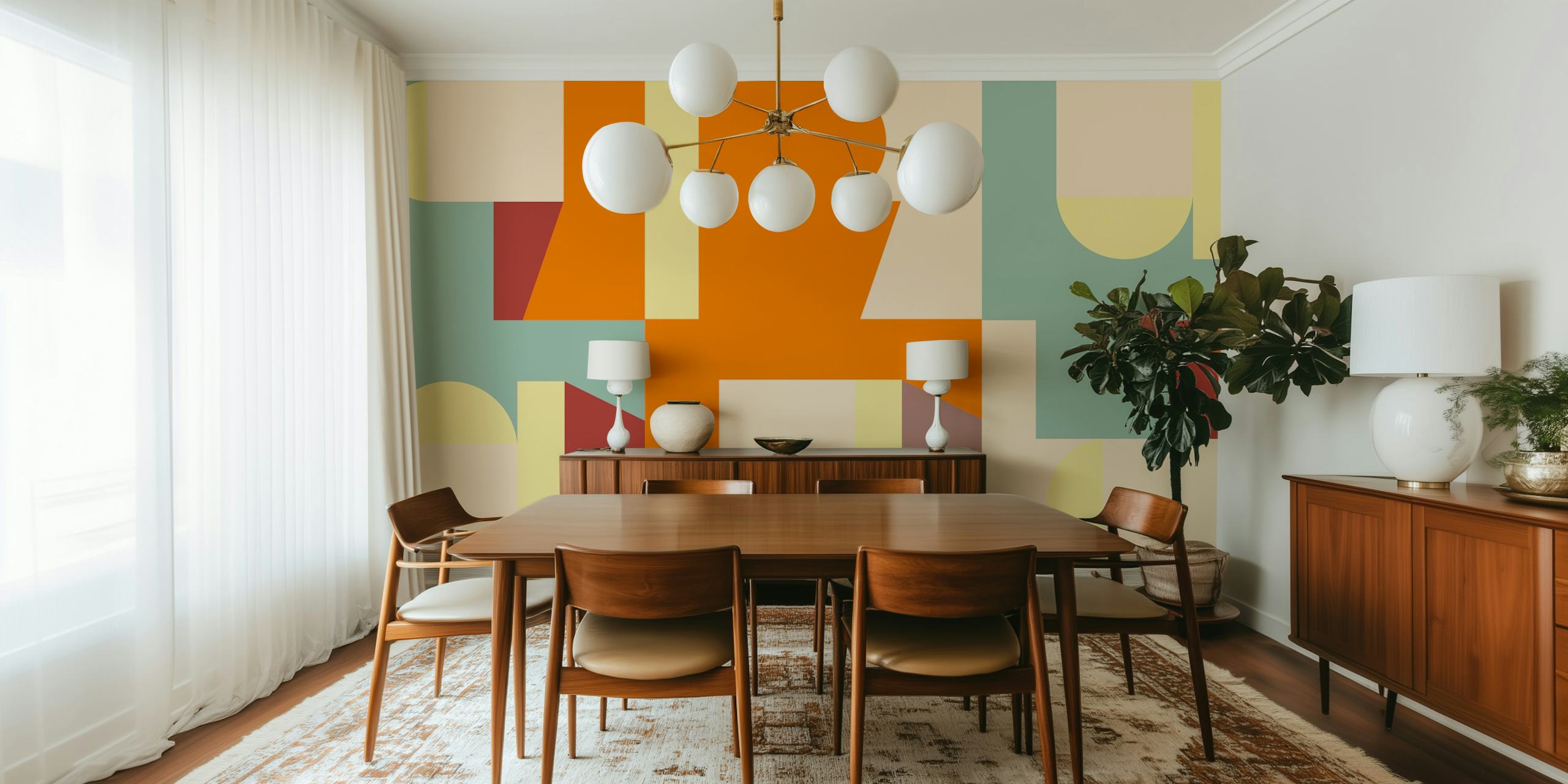 Summer Tone modern wallpaper design
