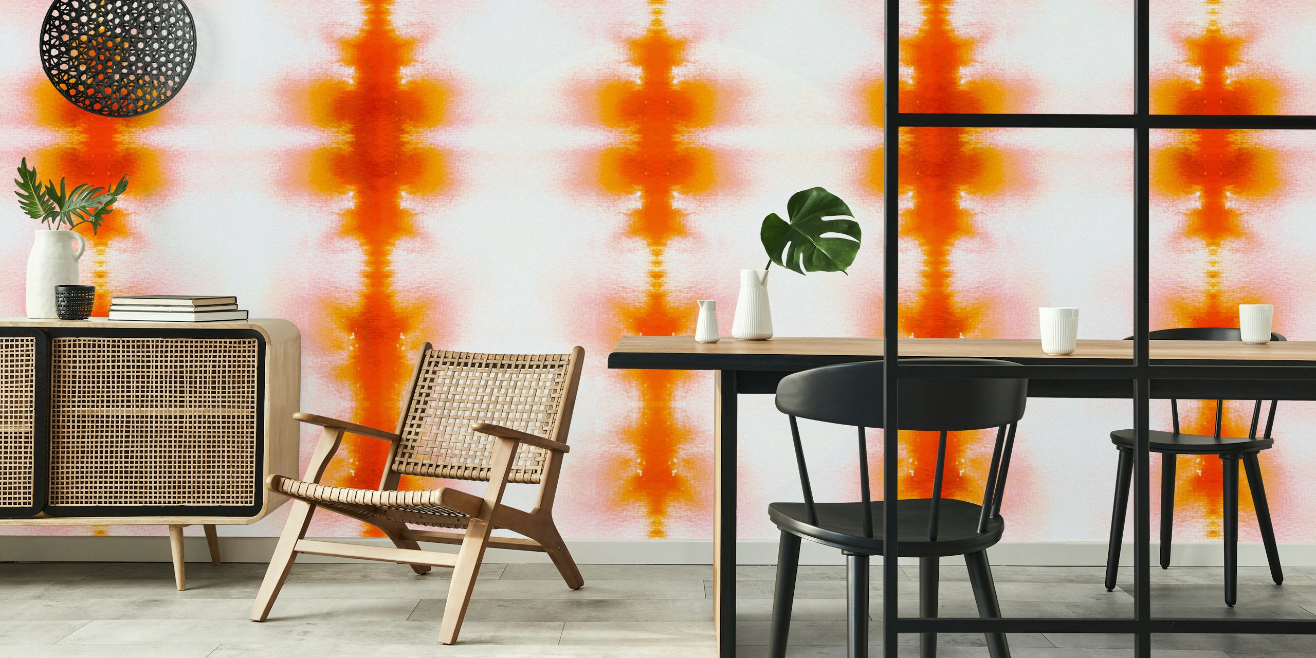 Morning Sun wallpaper in a bright room