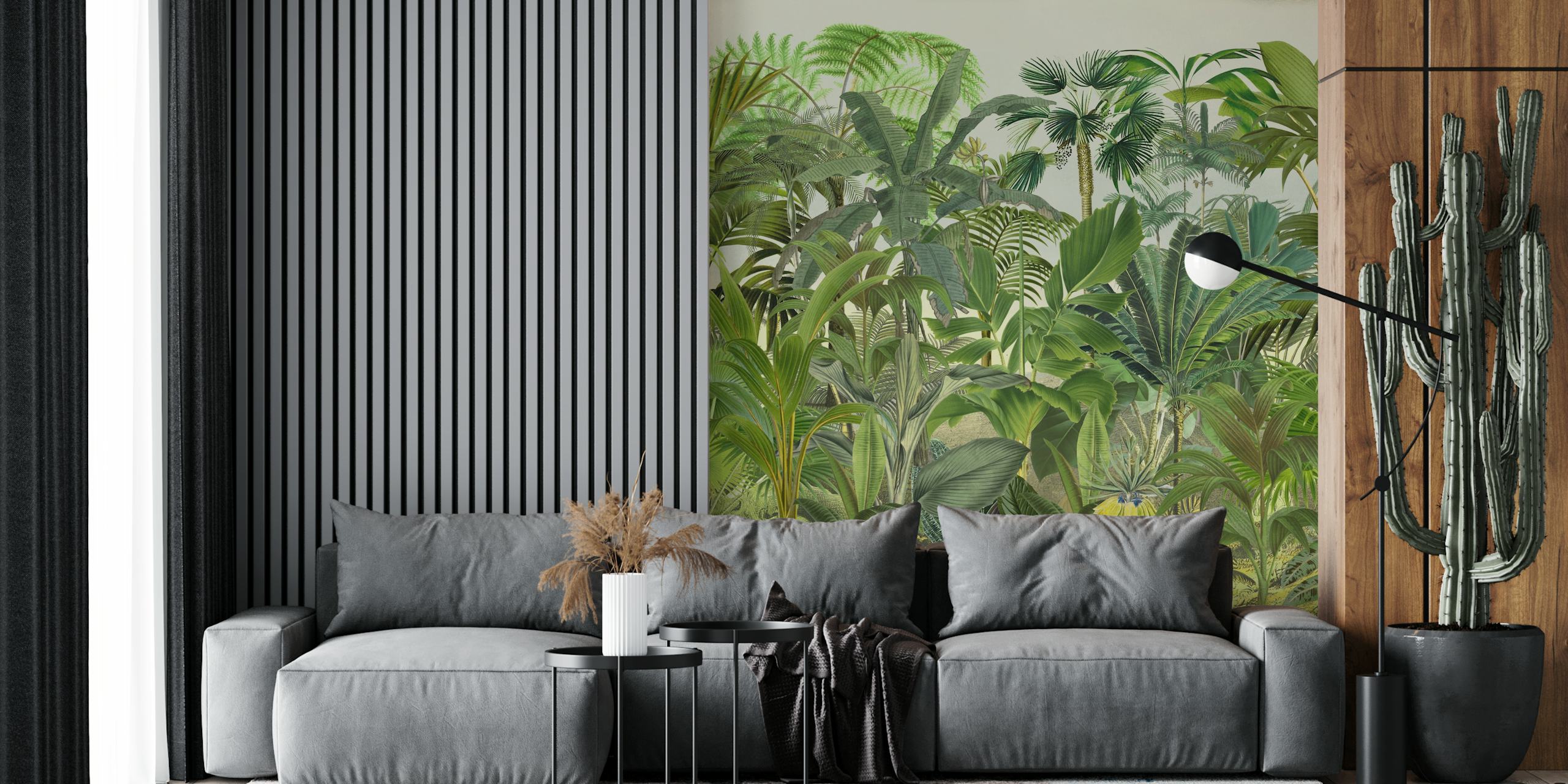 Tropical Jungle tapet i et rom