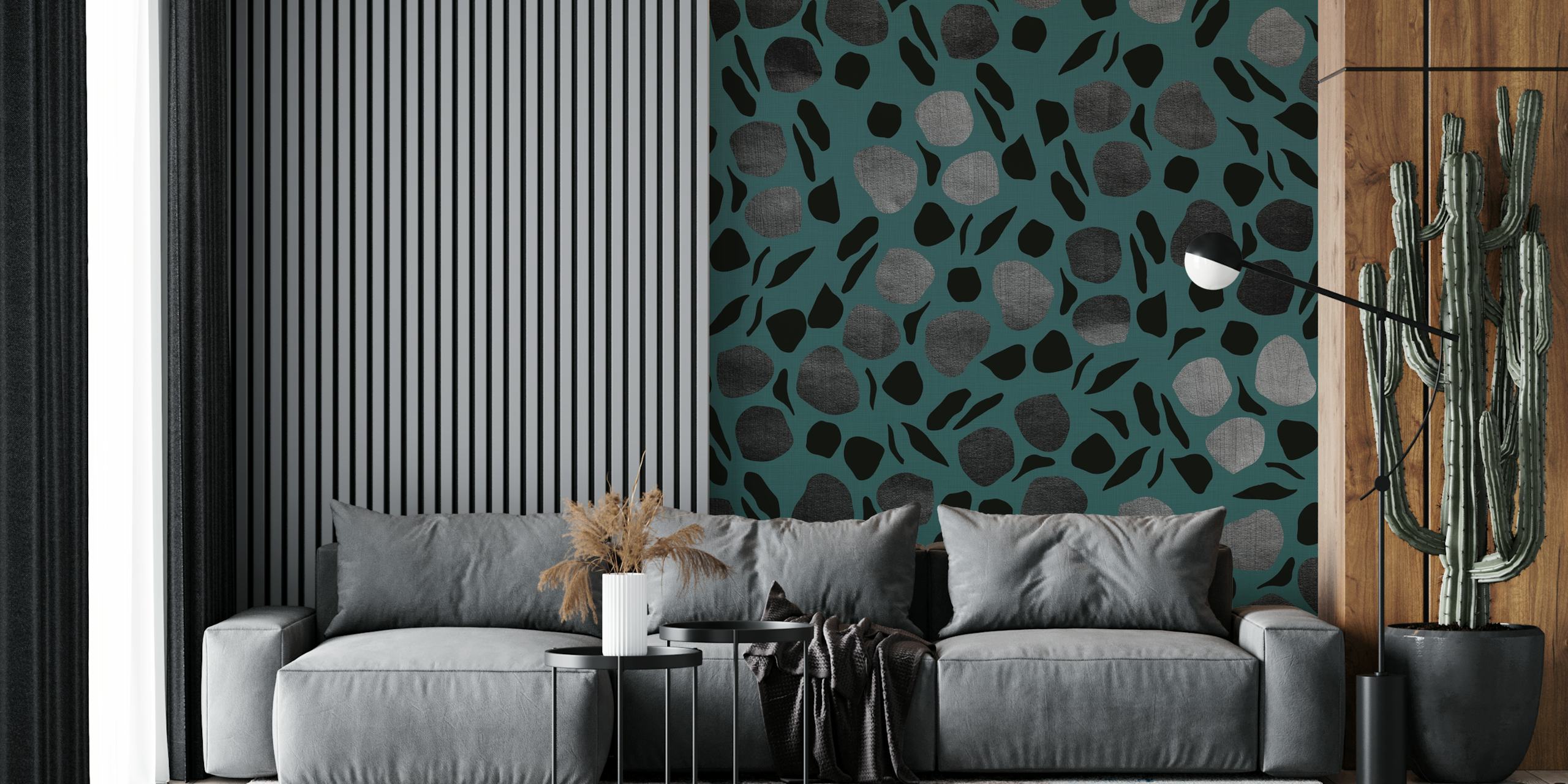 Animal Print Glam 3 tapet i ett rum