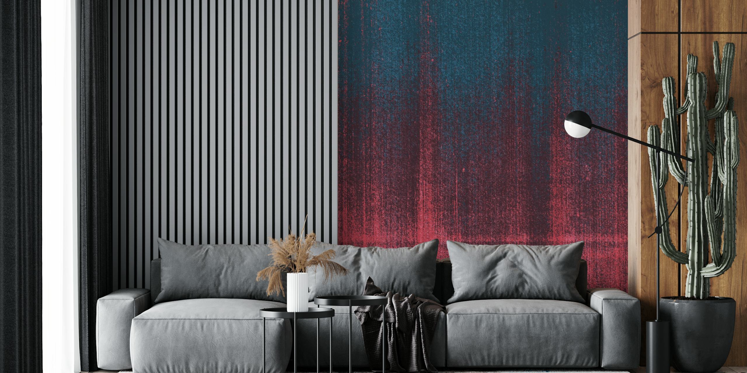 Scratches Fifteen Behang In Een Kamer