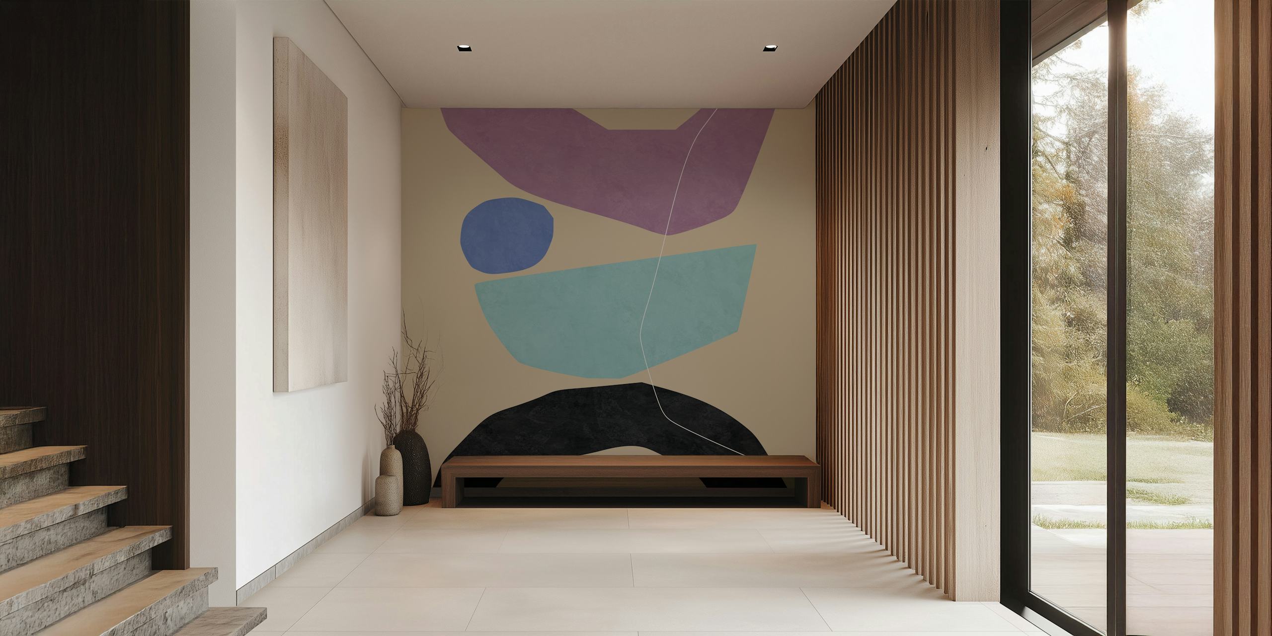 Minimal Concept wallpaper in a room