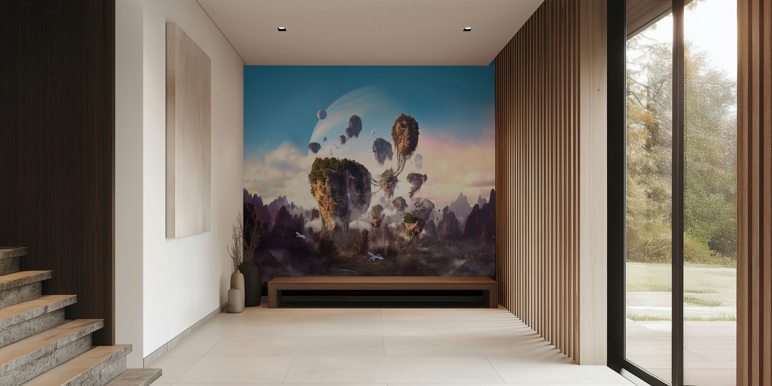 Avatar's Pandora Inspired, Exotic Wall Mural
