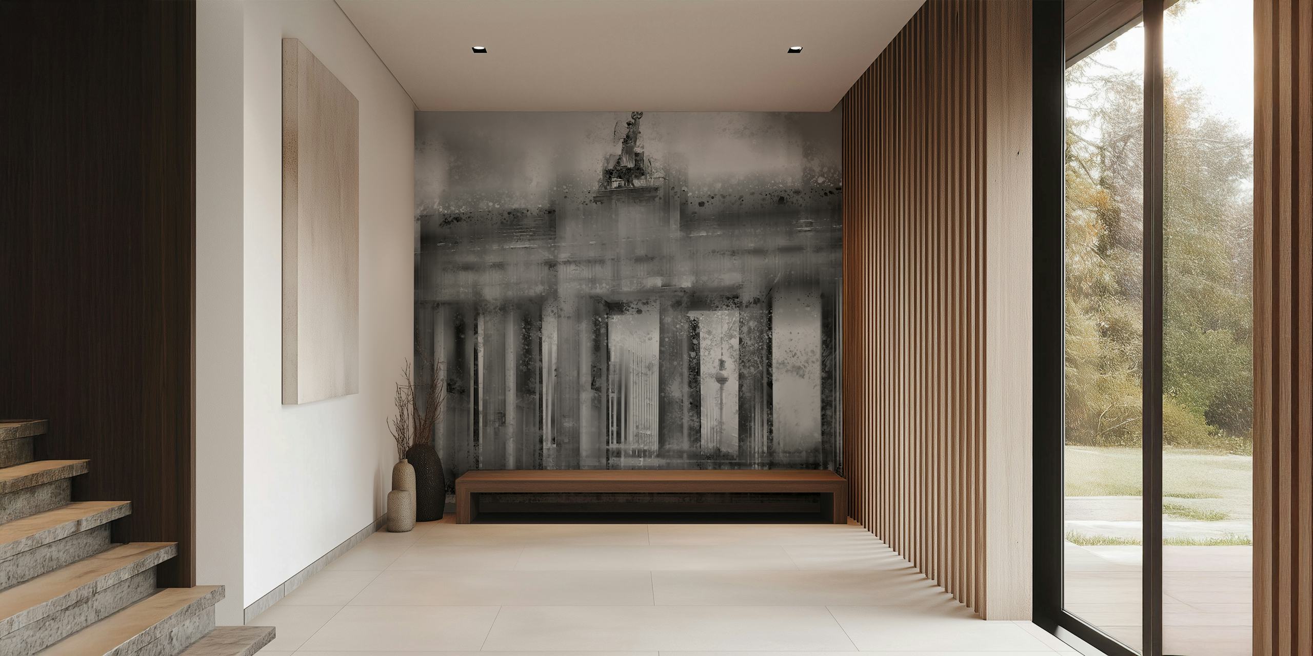 ταπετσαρία Brandenburg Gate σε ένα δωμάτιο