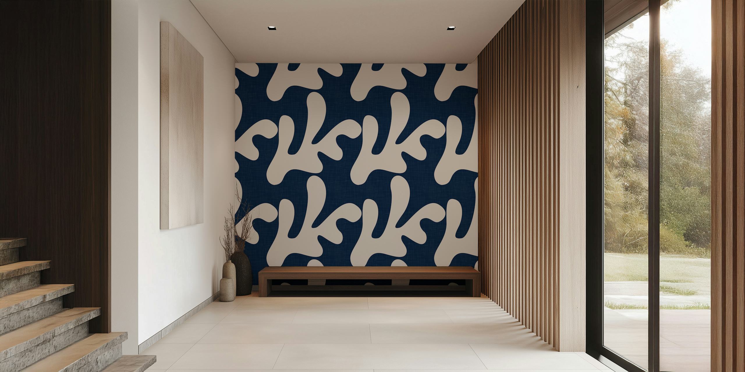 Retro Tropical Leaves WM u sobi