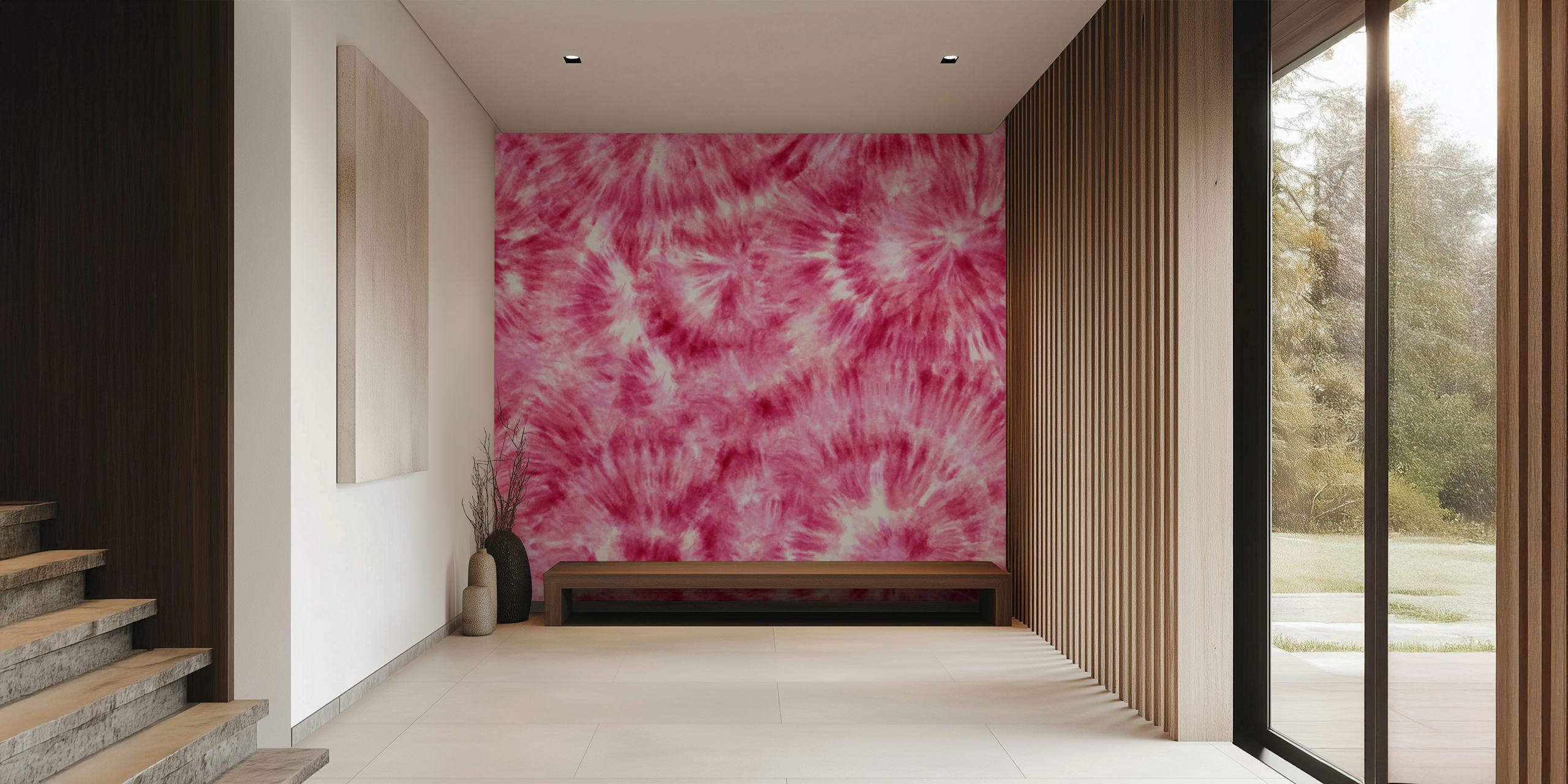 Fond d'écran Tie Dye Background 11 dans une pièce