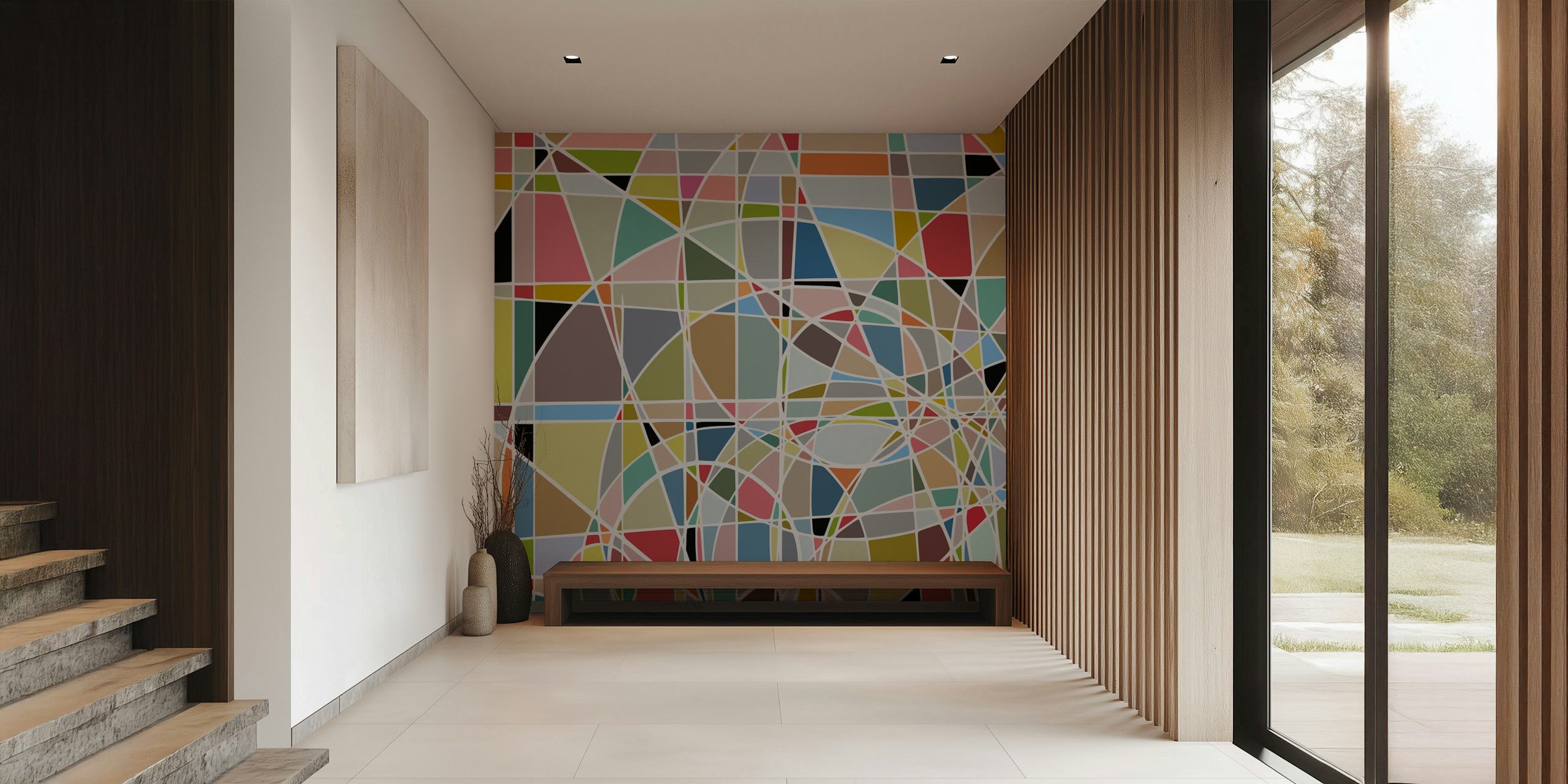 Geometric Concept 1 σχέδιο ταπετσαρίας