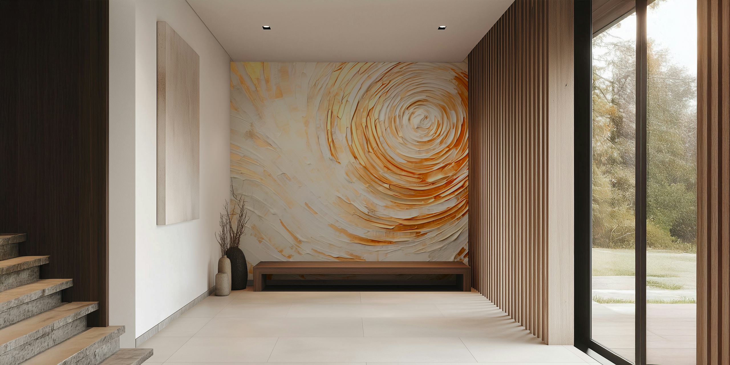 Bold Abstract Art Tapeta U Sobi