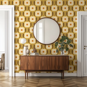Timeless Daisy Art in Yellow - S