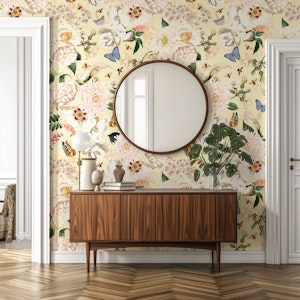 Opulent Summer Peony Pattern Garden