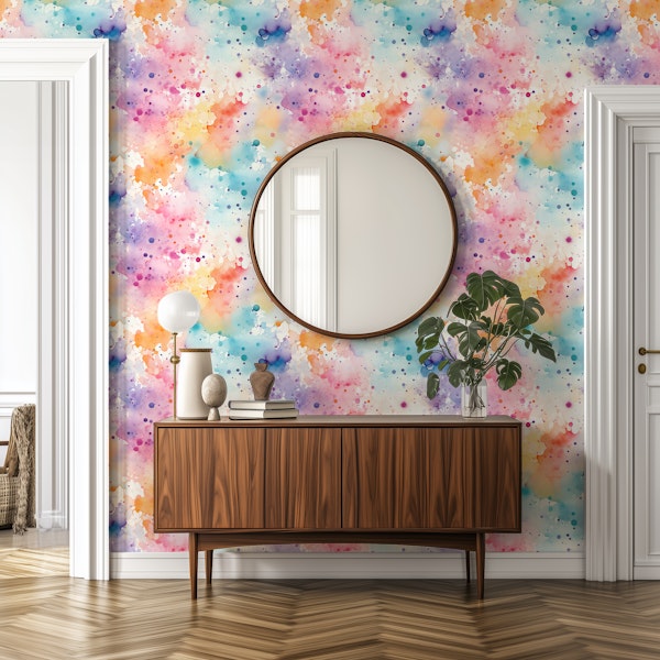Pastel Watercolour Splashes