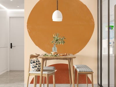 Boho Orange Sun