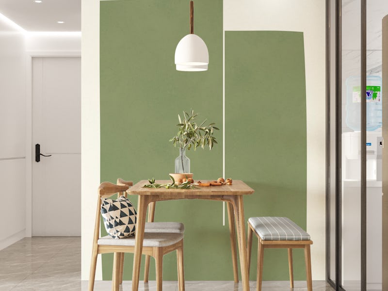 Calm Olive Shapes